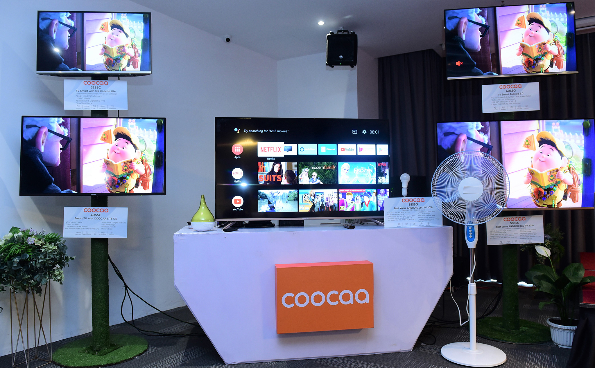 Thương hiệu TV thông minh Coocaa từ Indonesia ra mắt tại Việt Nam với 5 dòng TV, giá từ 4.69 triệu