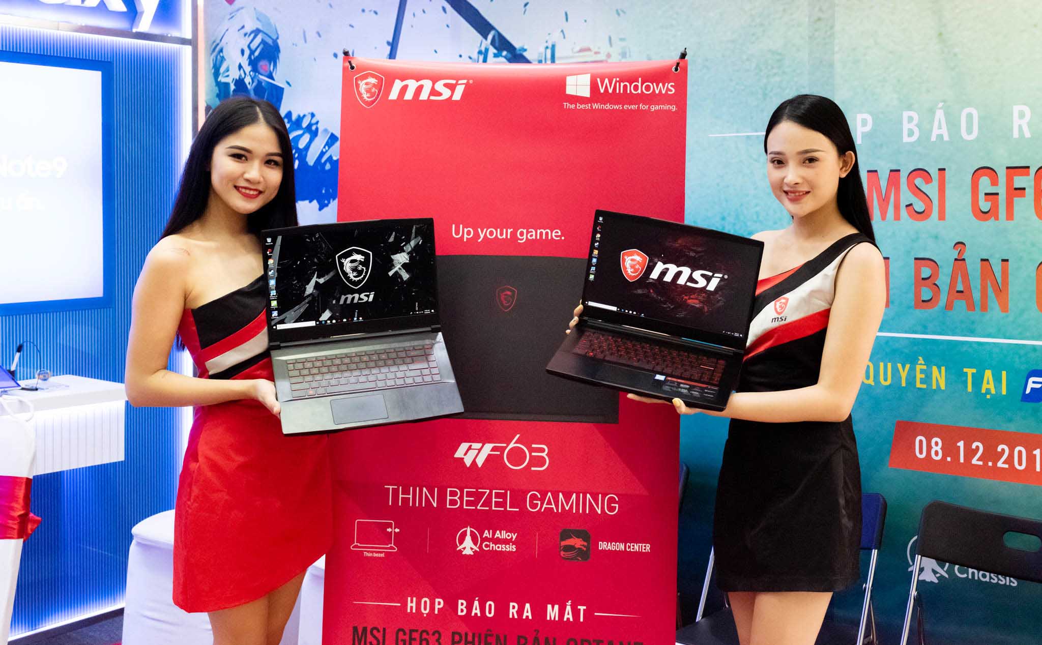 MSI ra mắt laptop chơi game phổ thông GF63, giá từ 23,9 triệu đồng