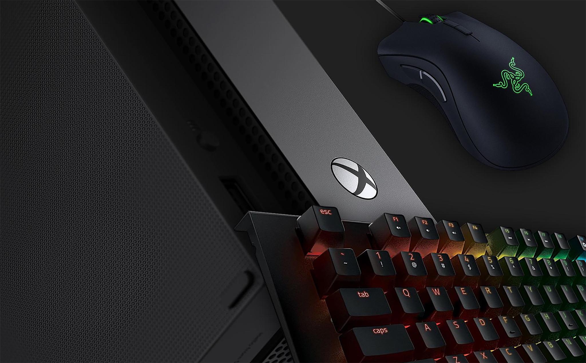 Razer hé lộ hình ảnh bộ đôi bàn phím/chuột đầu tiên cho hệ máy console Xbox One