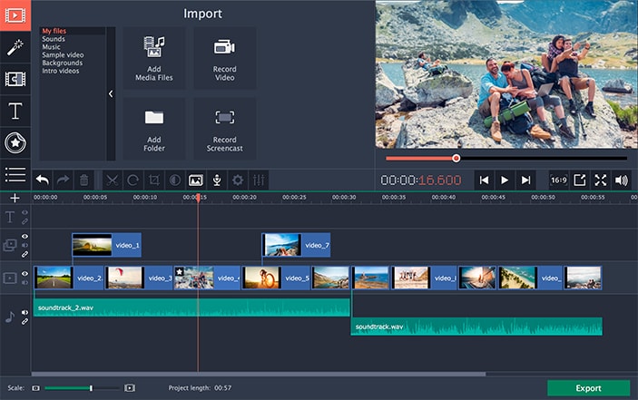 Movavi Video Editor 15 Plus 15.1 cho macOS