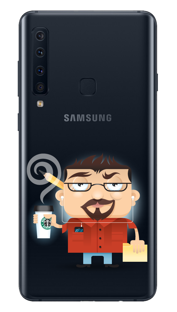 Mặt lưng Samsung Galaxy A9 - Âm nhạc