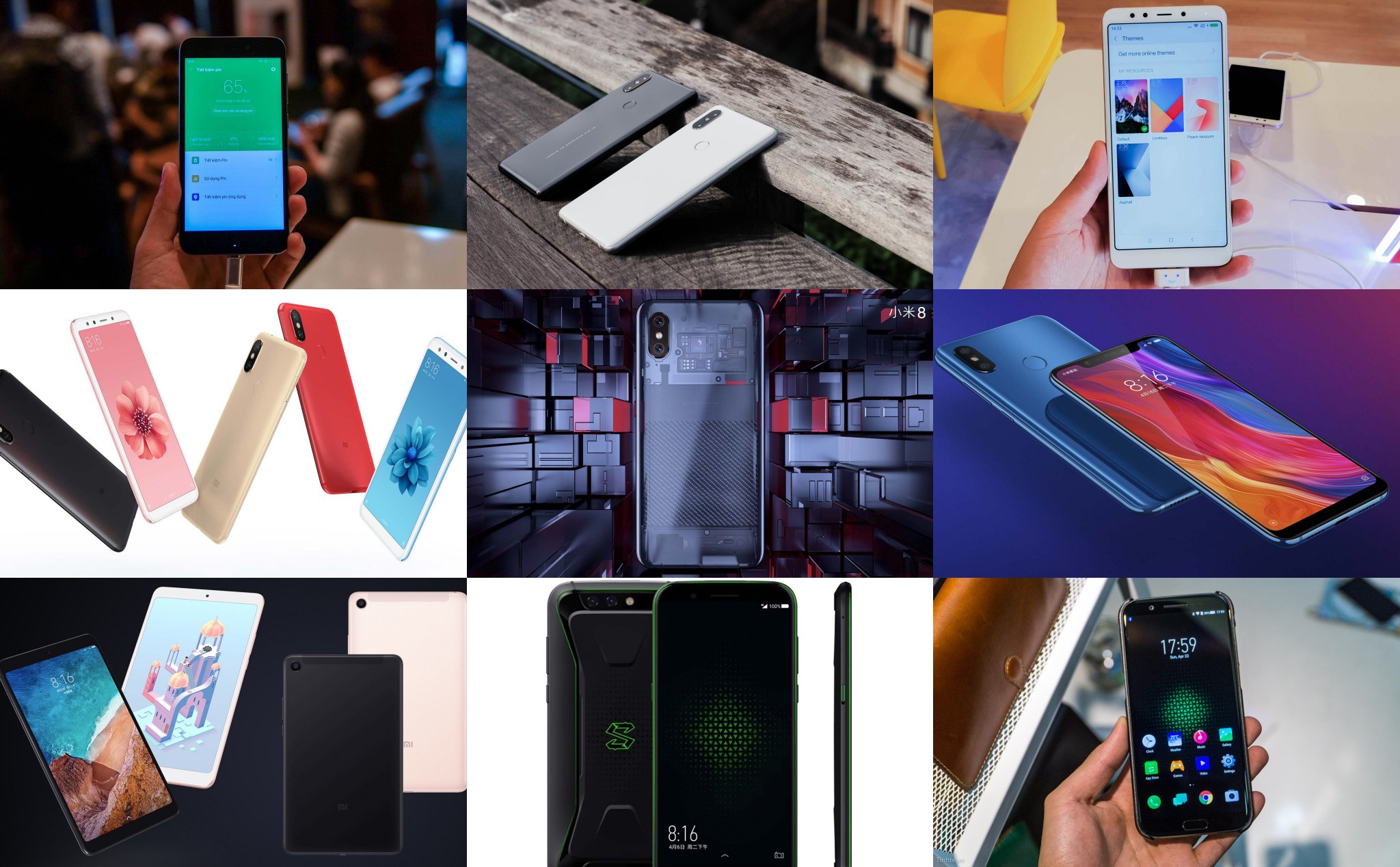 #TT18 Tổng hợp những smartphone Xiaomi đáng chú ý trong năm 2018