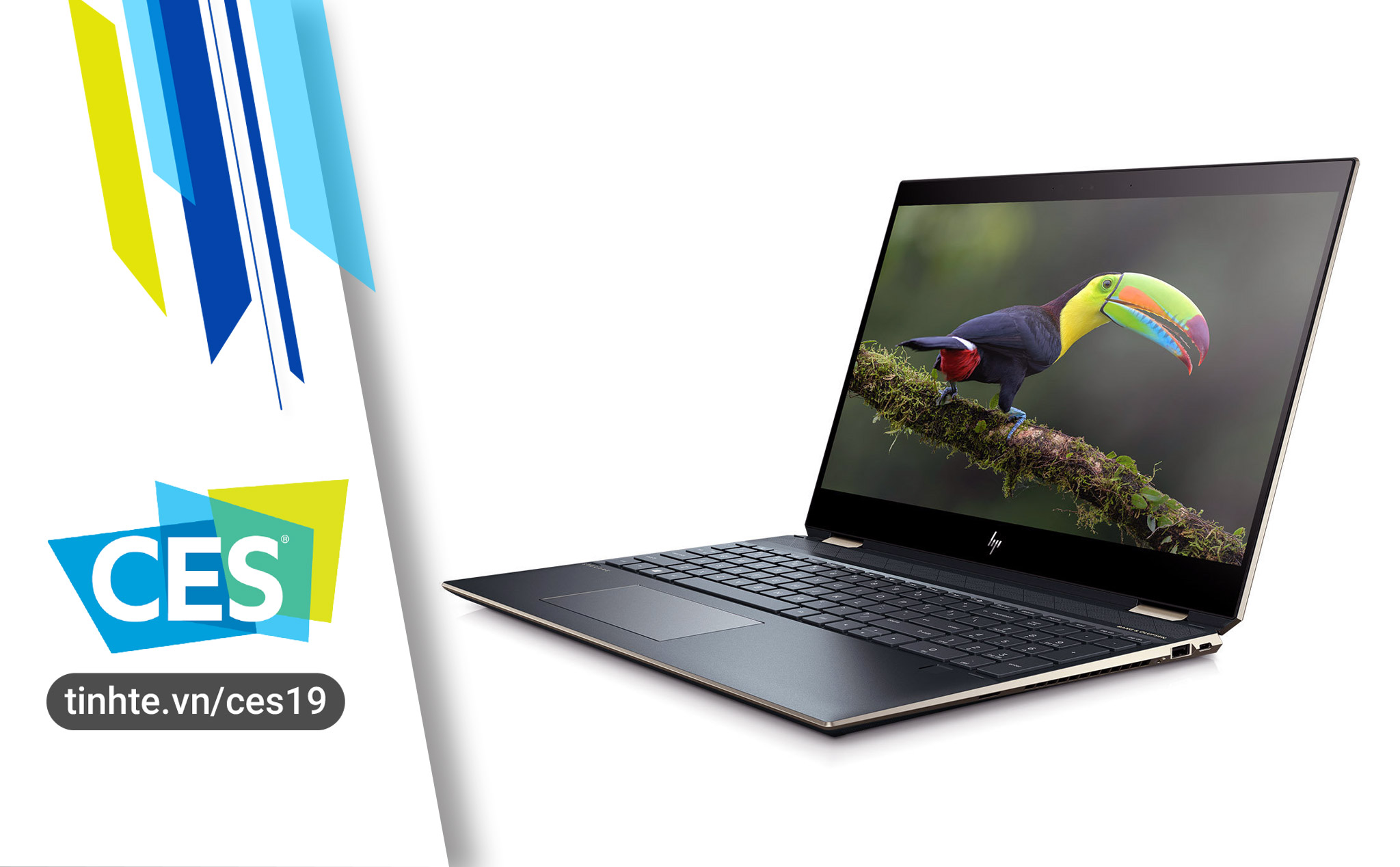 #CES19: HP Spectre x360 là laptop 15" đầu tiên dùng màn hình AMOLED