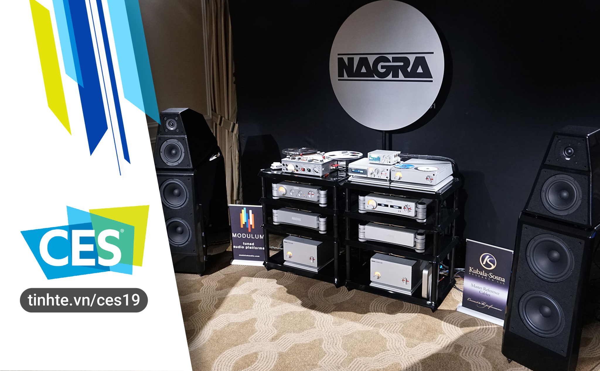 #CES19 : Nagra giới thiệu giải mã DAC HD X và máy ghi âm Naga VII Edition