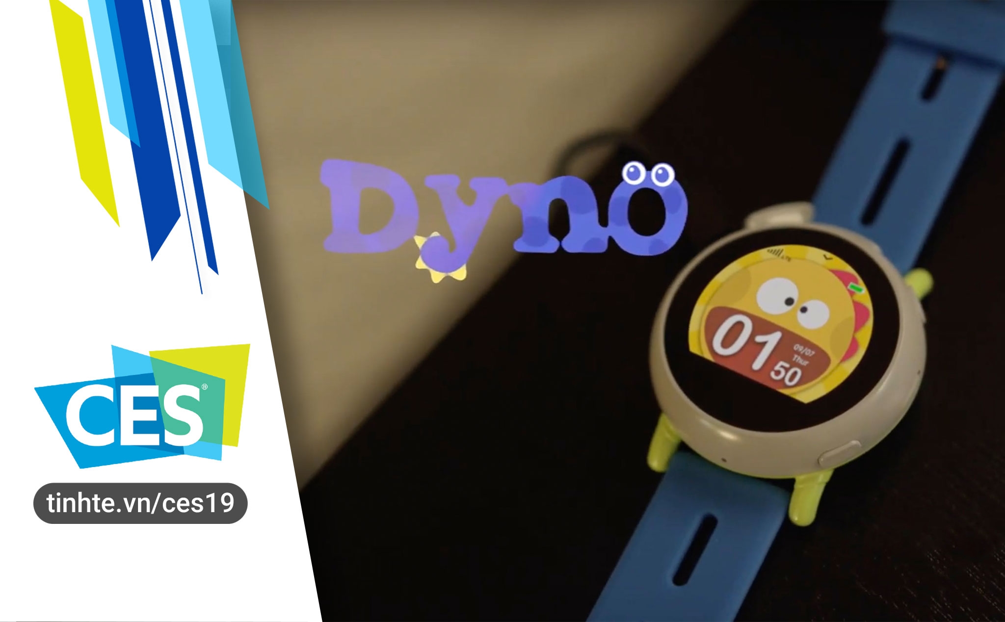 #CES19: Dyno, đồng hồ thông minh giúp phụ huynh quản lý con cái, giá $149