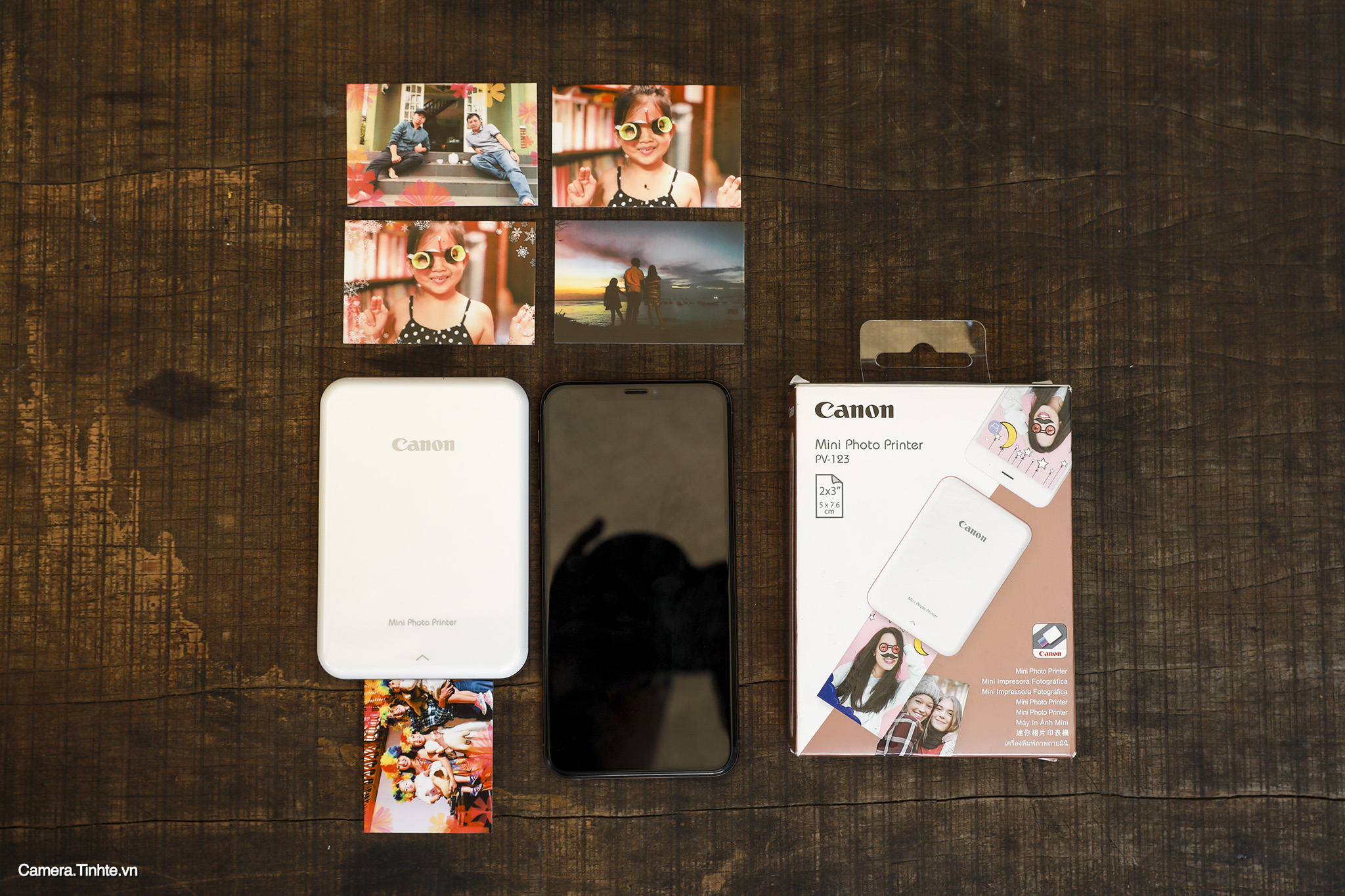 Thử in ảnh bằng Canon Mini Photo Printer cho điện thoại: rất nhanh gọn, chất lượng bản in đẹp