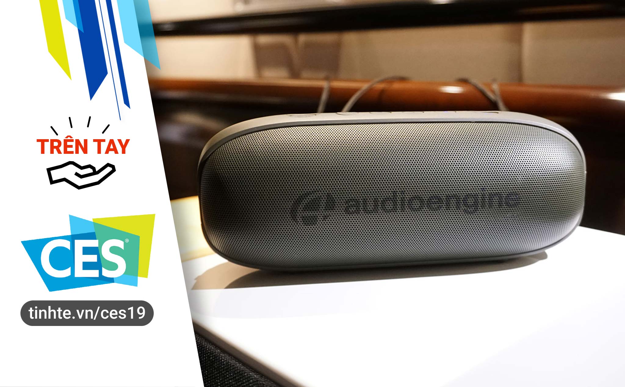 #CES19: Trên tay Audioengine 512 - loa di động nhỏ gọn đầu tiên của hãng