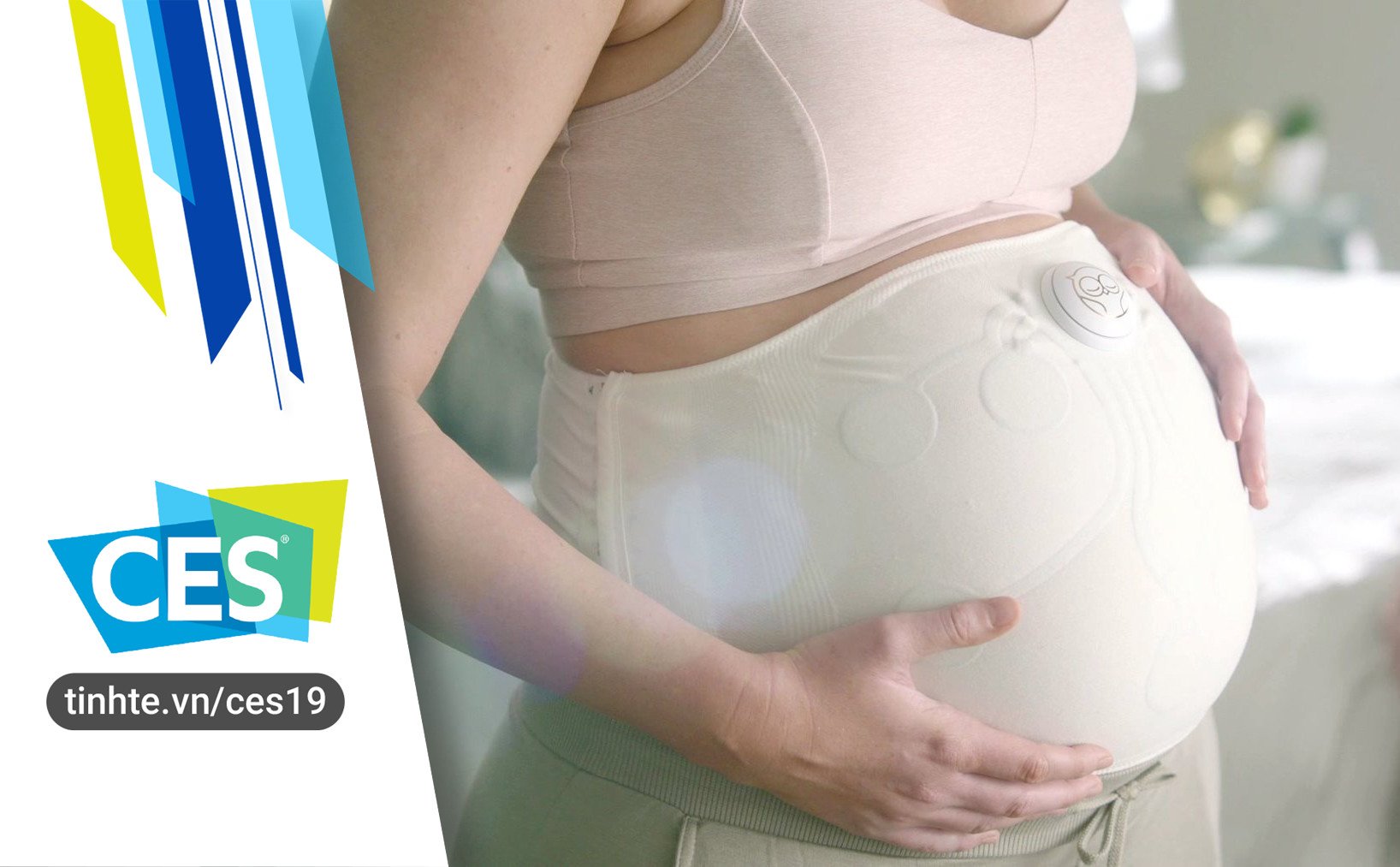#CES19: Owlet Band: thiết bị đeo thông minh giúp theo dõi tình trạng sức khỏe thai nhi trong bụng mẹ