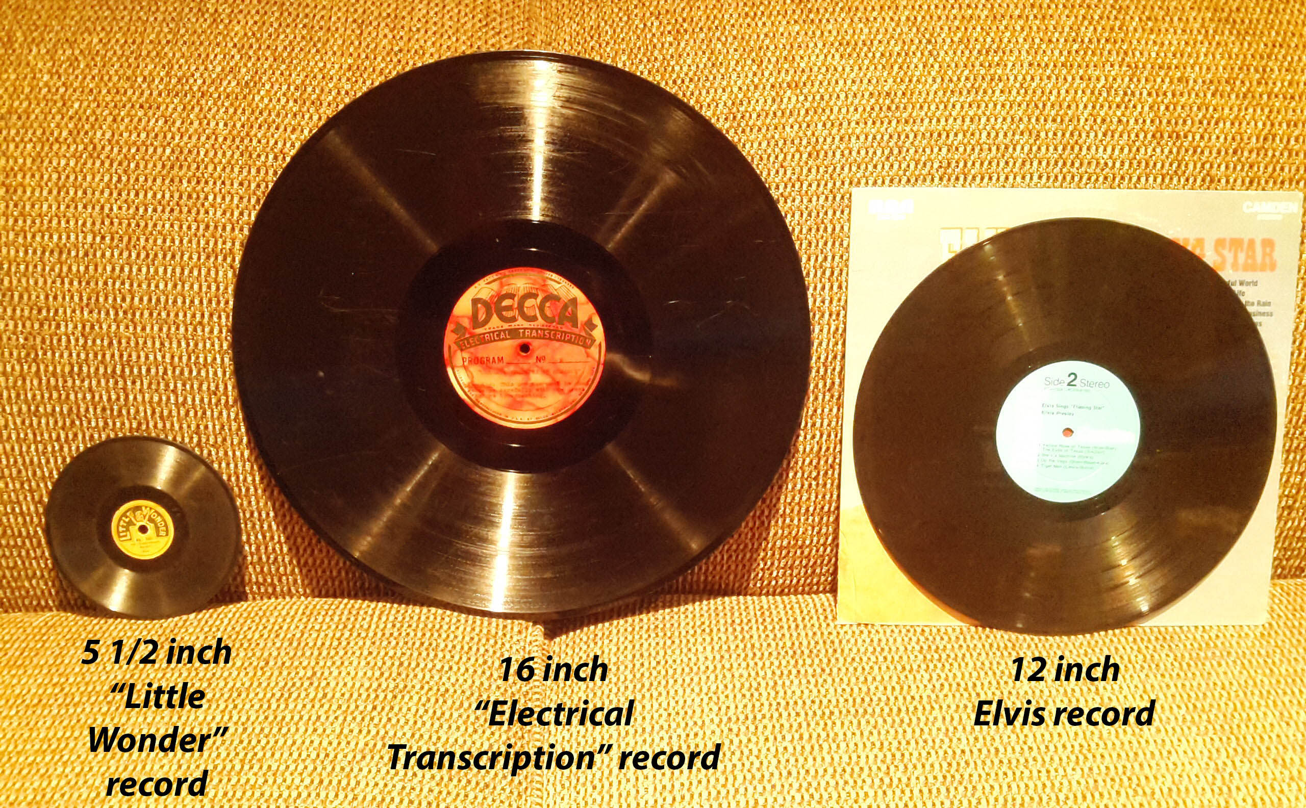 Cùng chiêm ngưỡng những kích thước đĩa vinyl độc đáo ít ai biết đến