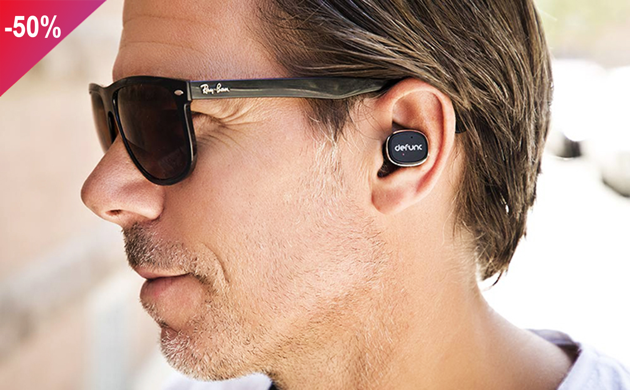 Tai Nghe Bluetooth Thể Thao Defunc TRUE Earbud True Wireless chỉ còn 890.000đ