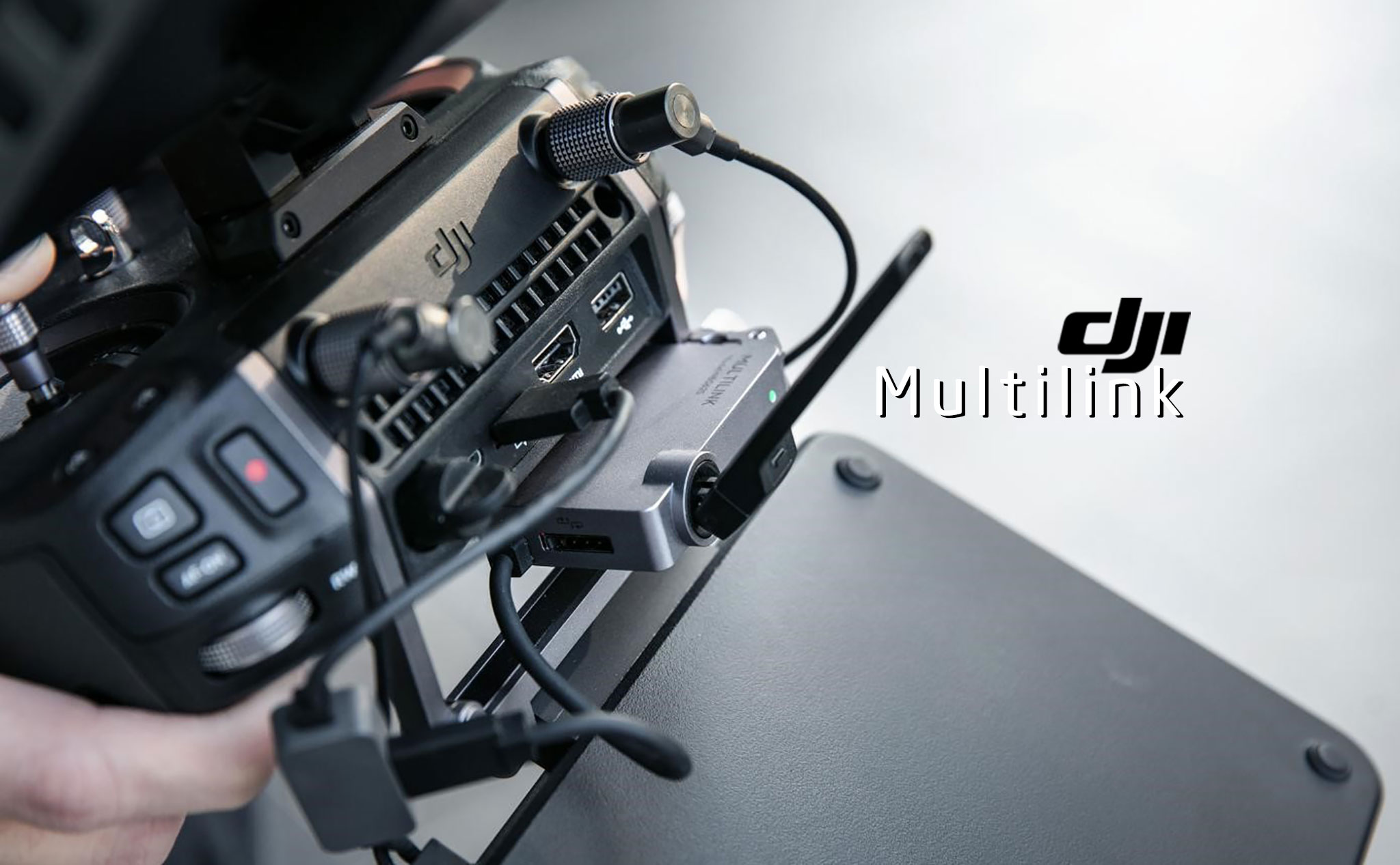 DJI giới thiệu phụ kiện Multilink cho drone Inspire 2 & remote rời Cendence