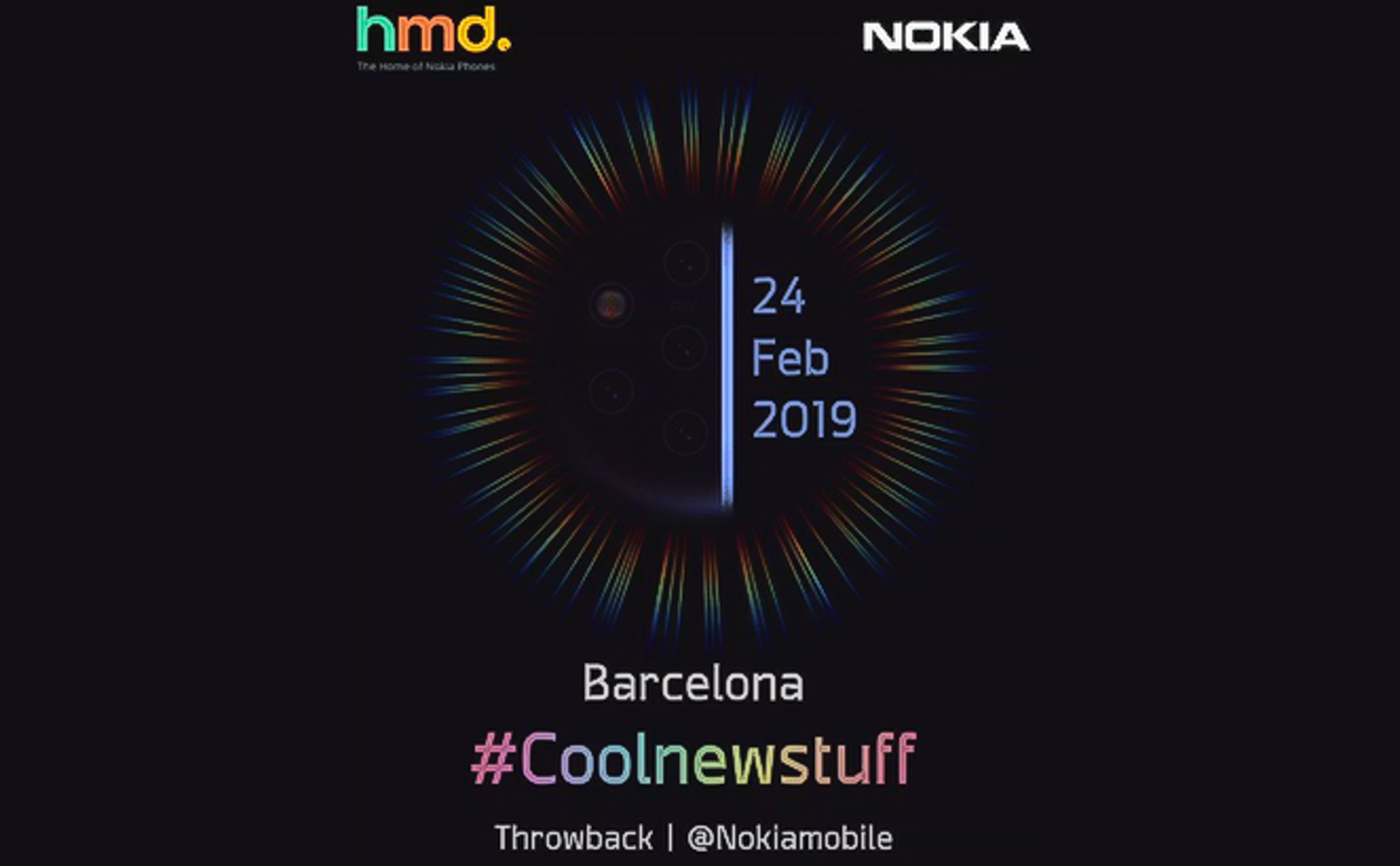 Nokia 9 PureView tích hợp 5 camera sẽ ra mắt vào ngày 24/2 tại Barcelona?
