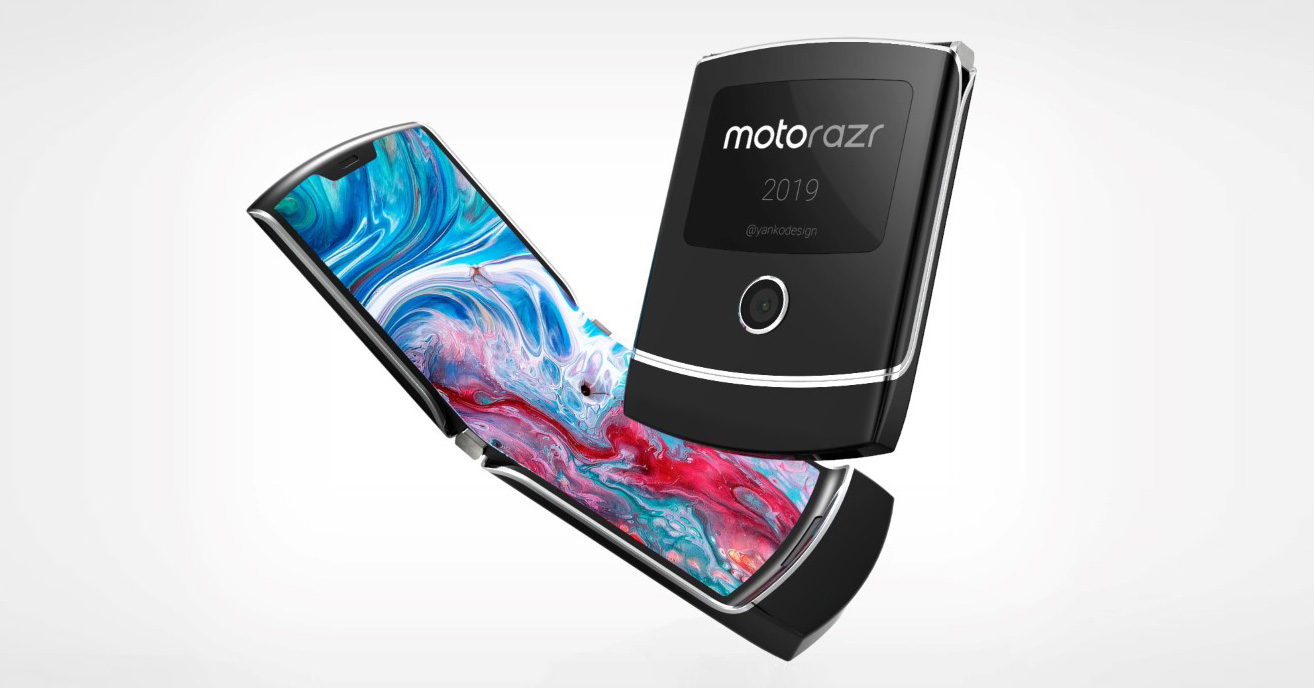 Ý tưởng Motorola RAZR 2019 màn hình gập rất đẹp, anh em thấy sao?