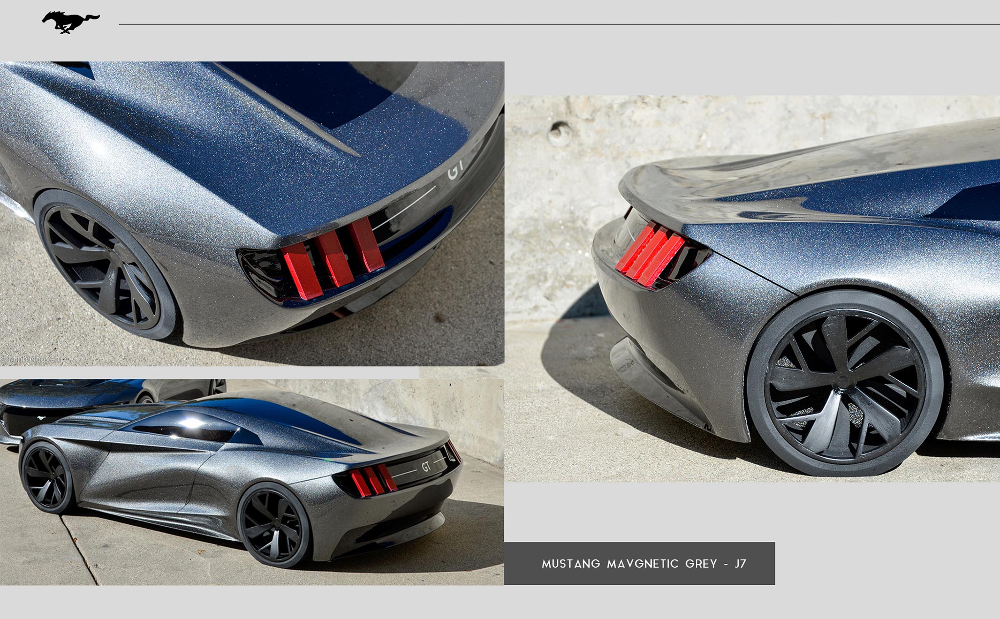 Xe Concept tự thiết kế: 70th Anniversary Ford Mustang-GT