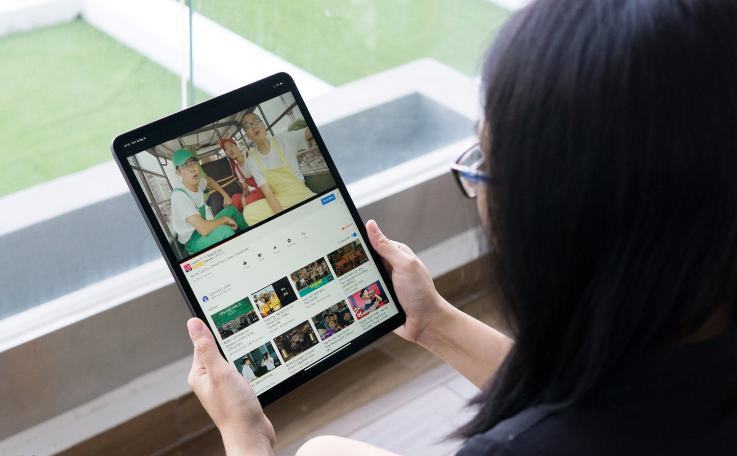 Gmail, YouTube, Google Docs, Sheets, Slides có update để hỗ trợ màn hình iPad Pro 2018