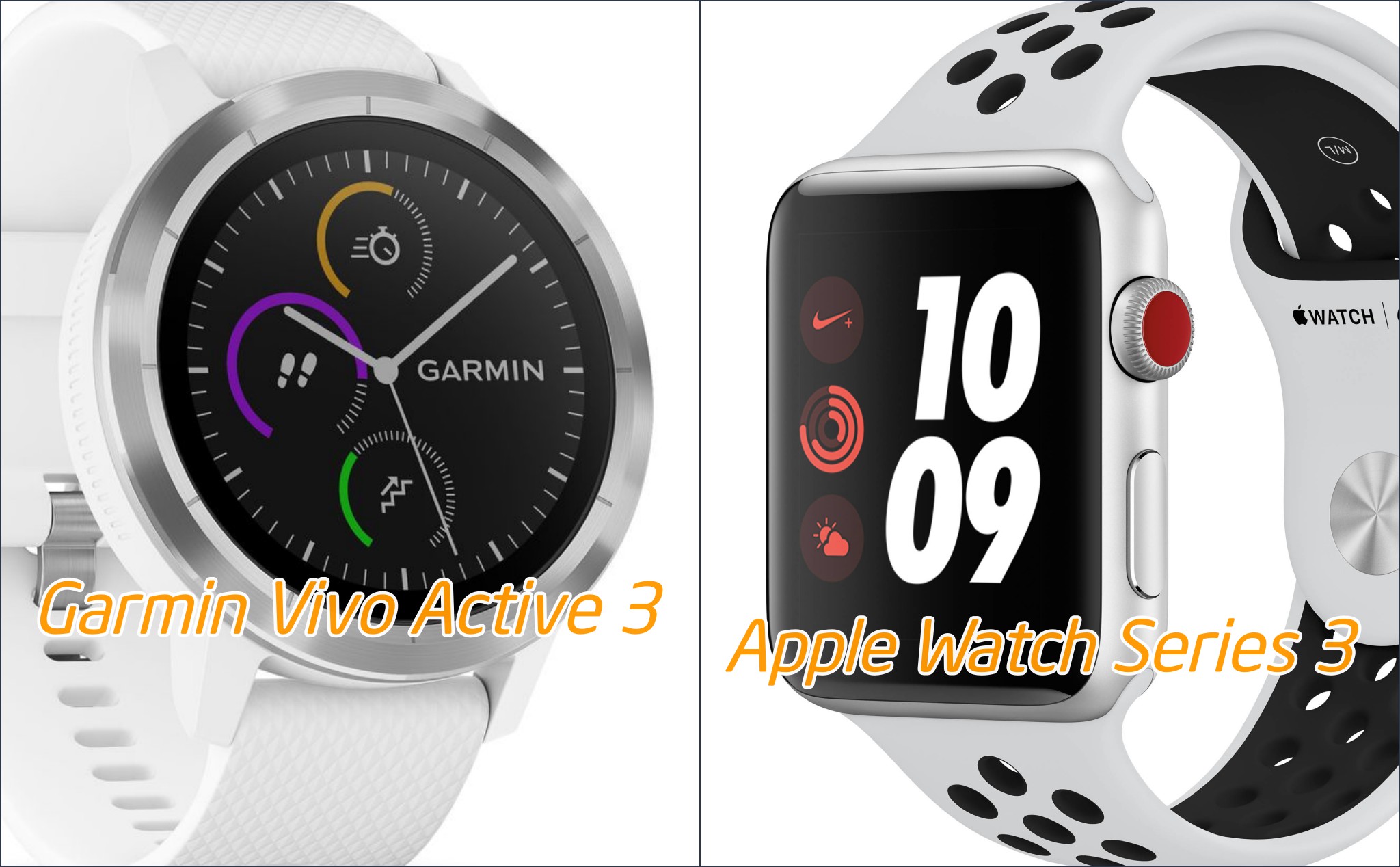 Xin tư vấn Garmin vivoactive 3 và apple watch series 3