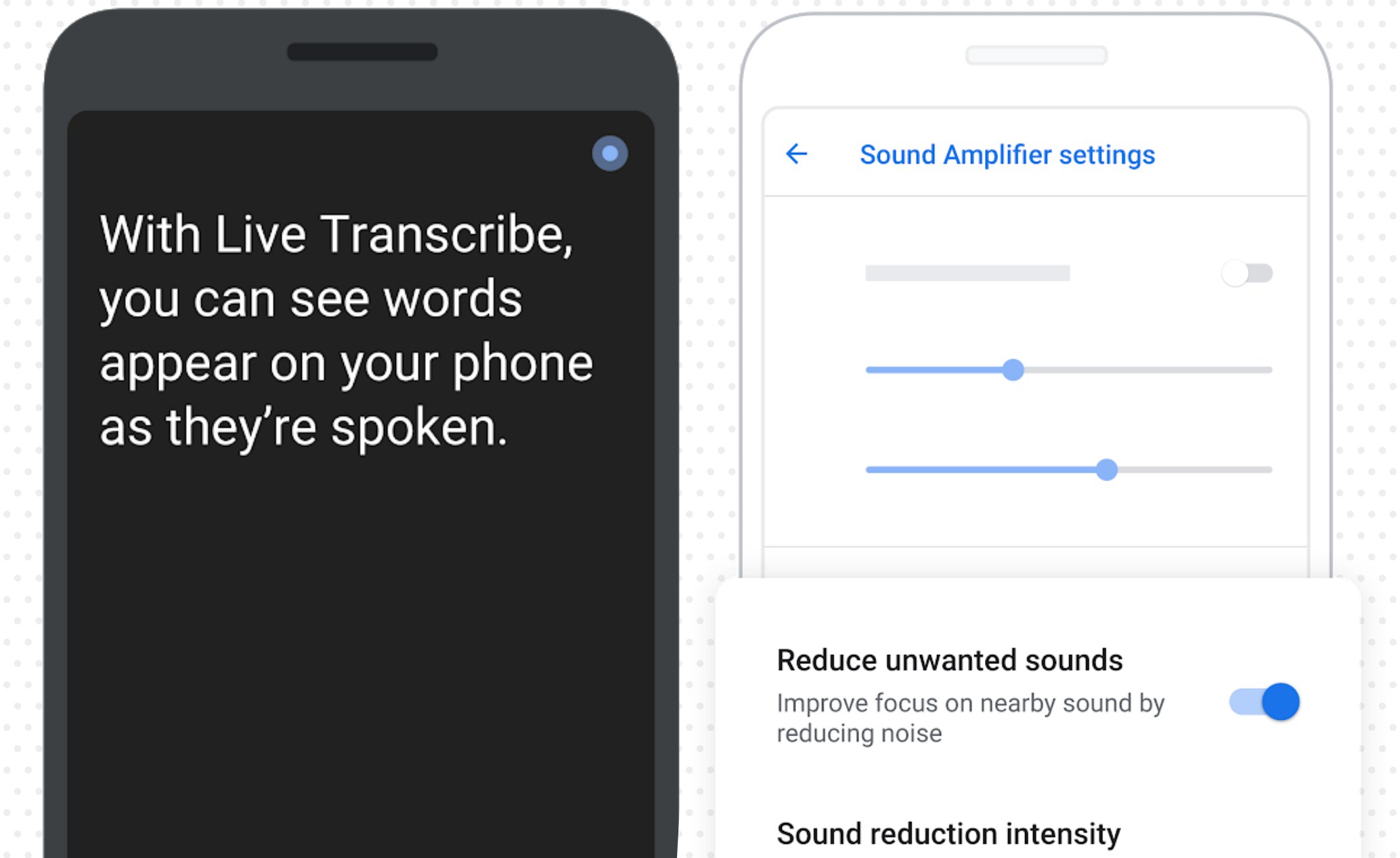 Google phát triển Live Transcribe và Sound Amplifier cho Android: rất hữu ích cho người khiếm thính