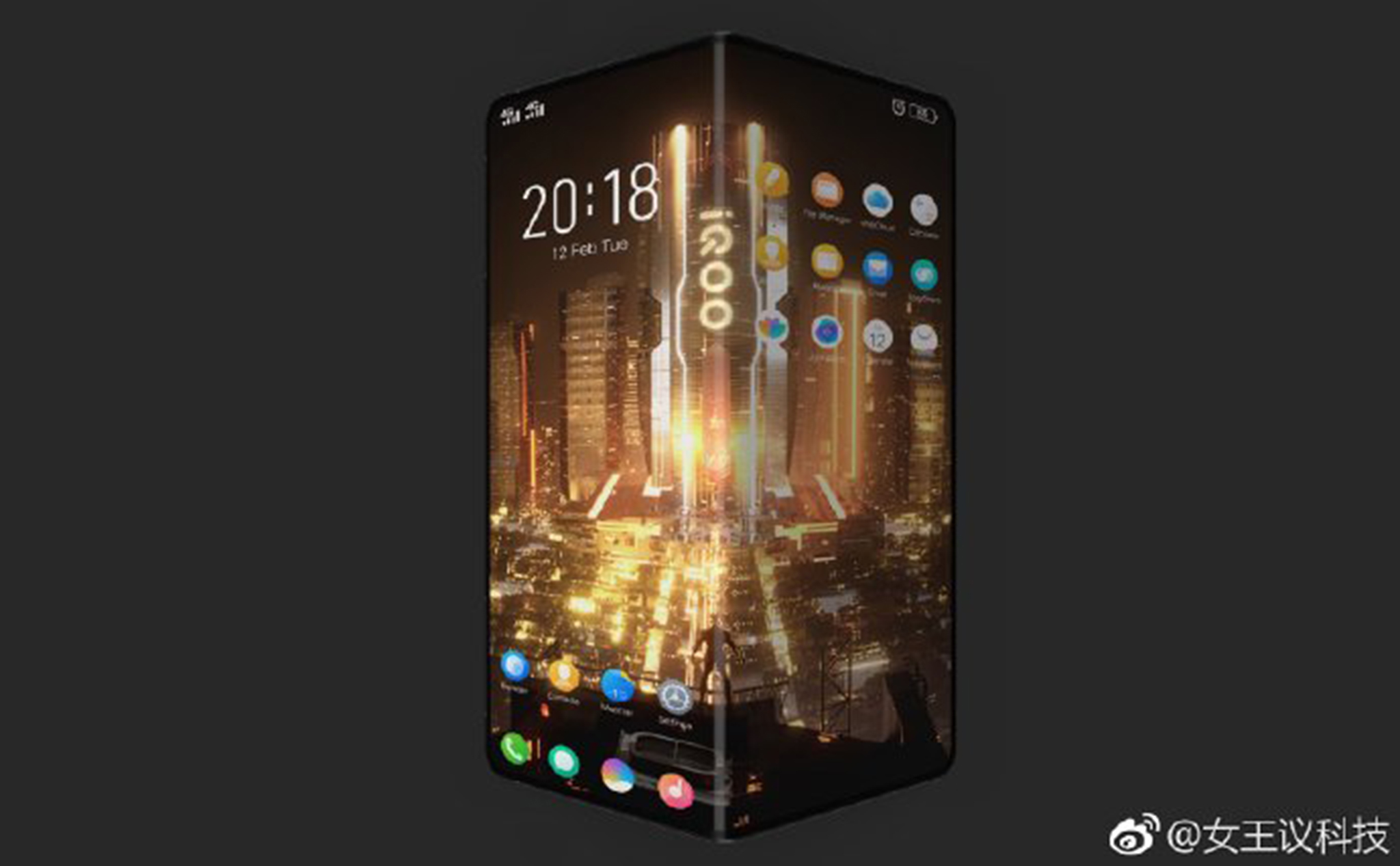 Chiếc smartphone đầu tiên từ iQOO - thương hiệu con của Vivo sẽ là smartphone màn hình gập?