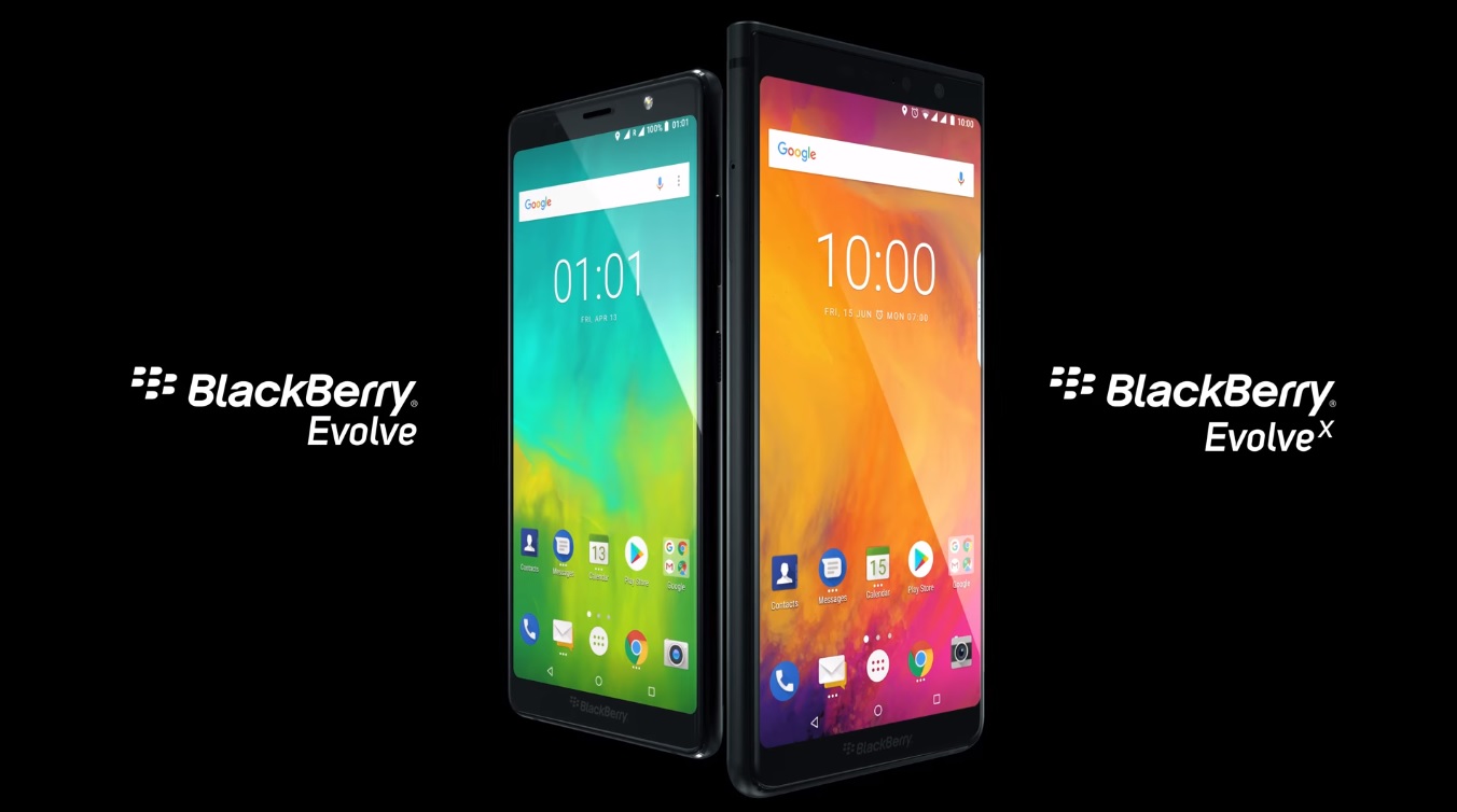 BlackBerry Evolve – Chiếc điện thoại không bàn phím Qwerty