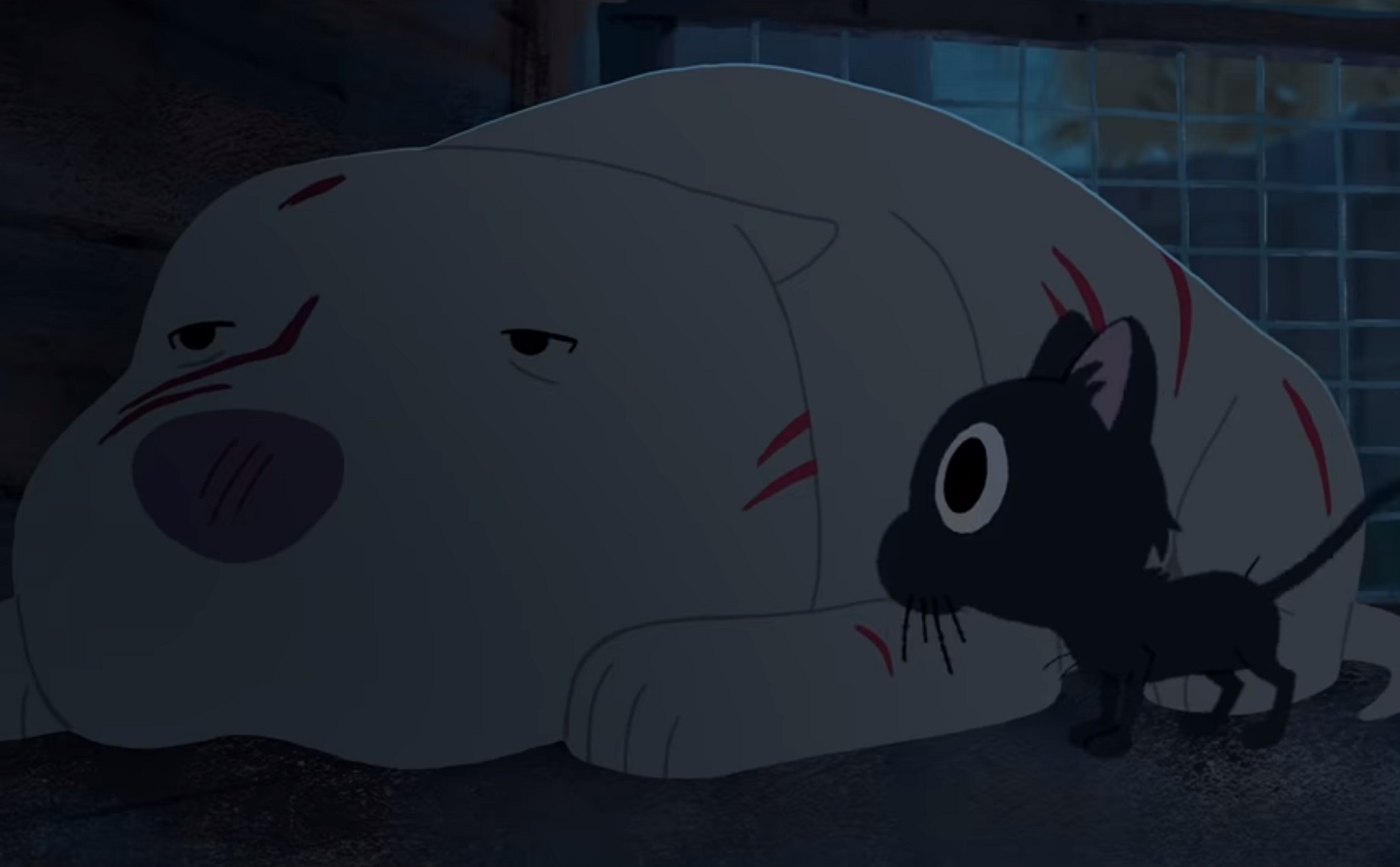 Mời xem hoạt hình ngắn Kitbull của Pixar: tình bạn giữa mèo hoang và chó pitbull