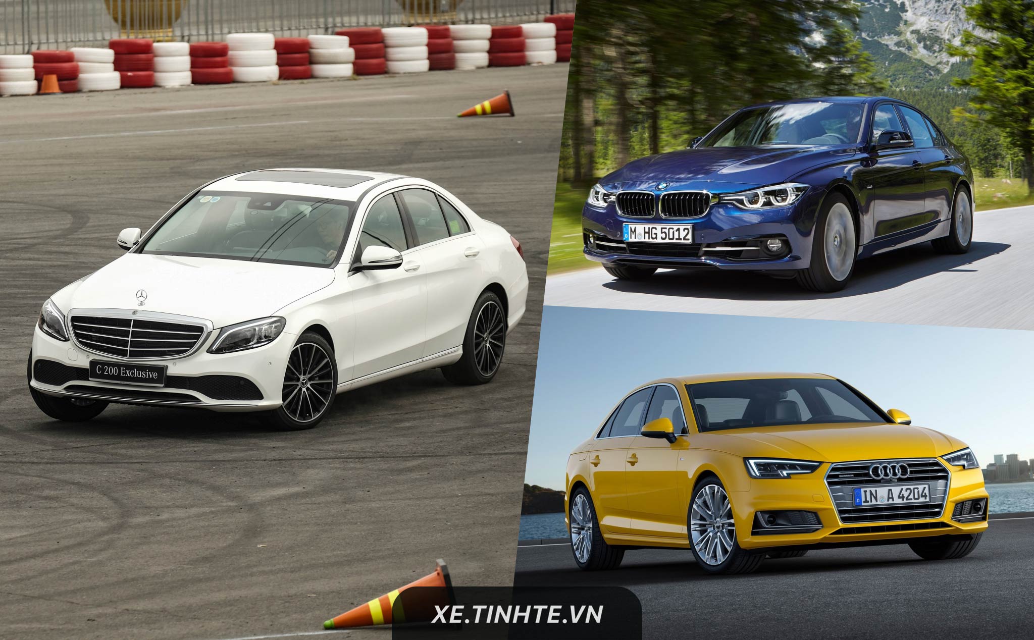 So sánh thông số: Chọn mua Mercedes-Benz C-Class, BMW 3-Series hay Audi A4