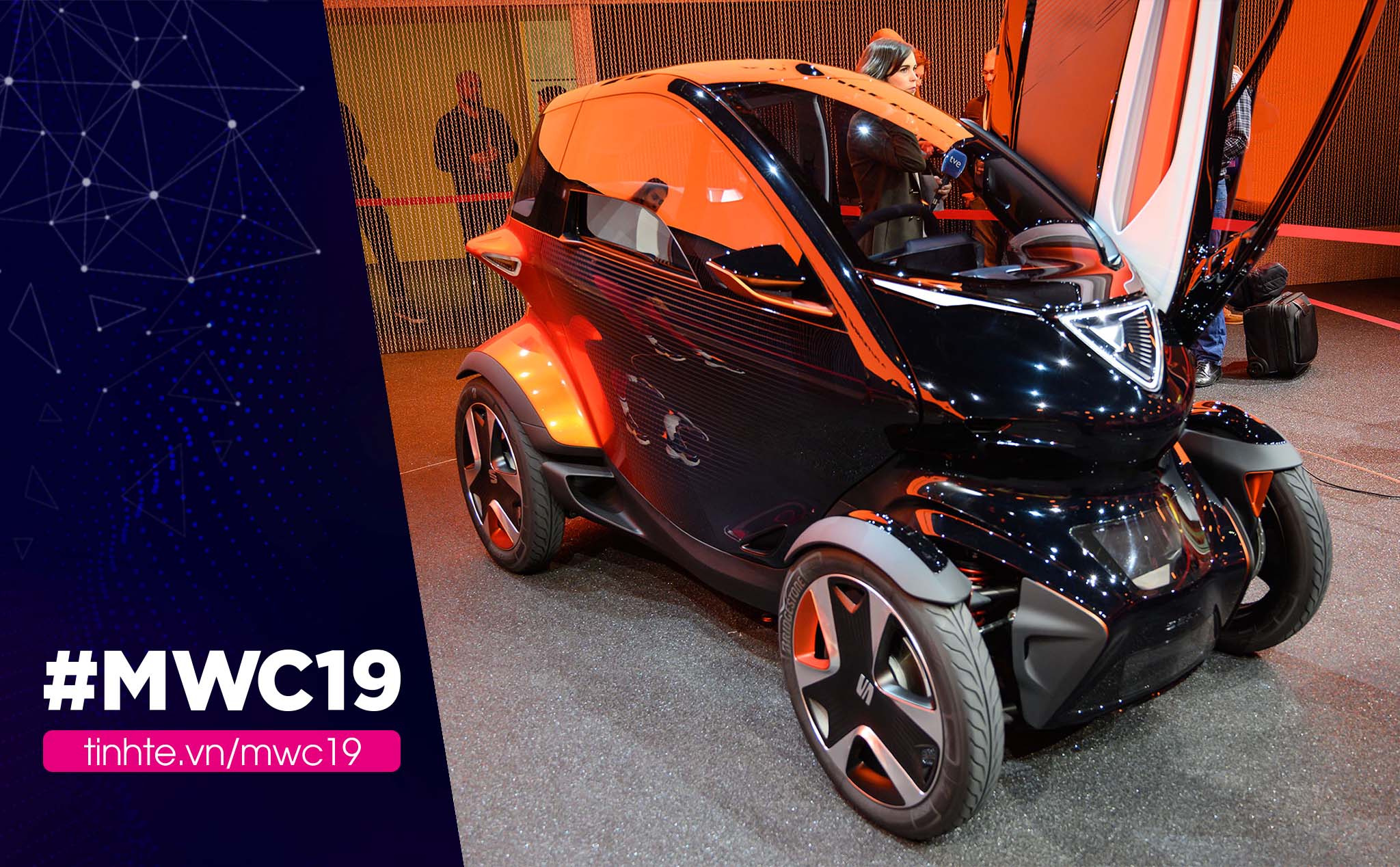 #MWC19: SEAT Minimo - xe concept dành cho đô thị tích hợp AI và mạng 5G
