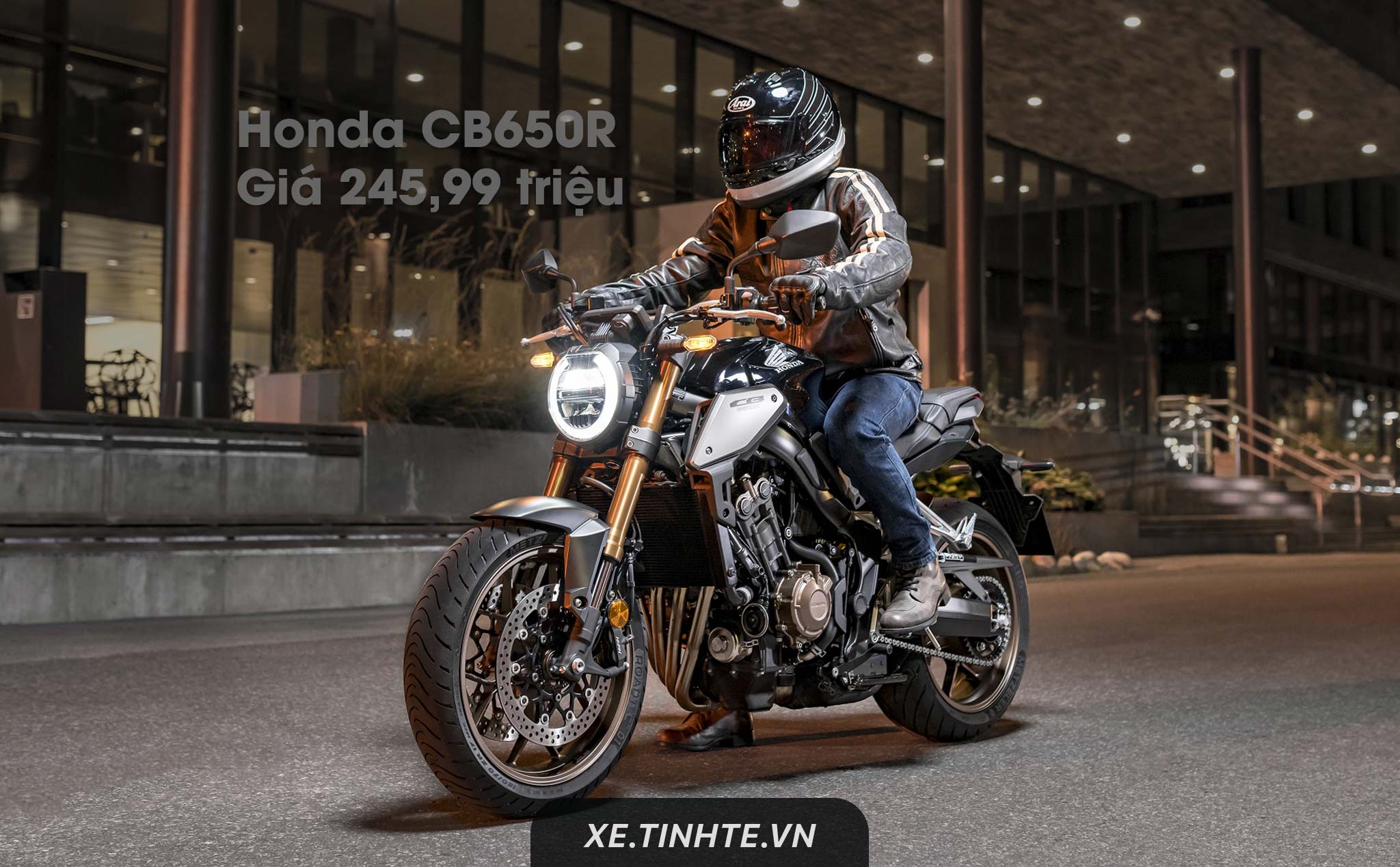 Honda CB650R bắt đầu được bán chính hãng giá 245,99 triệu; nhập khẩu từ Thái Lan