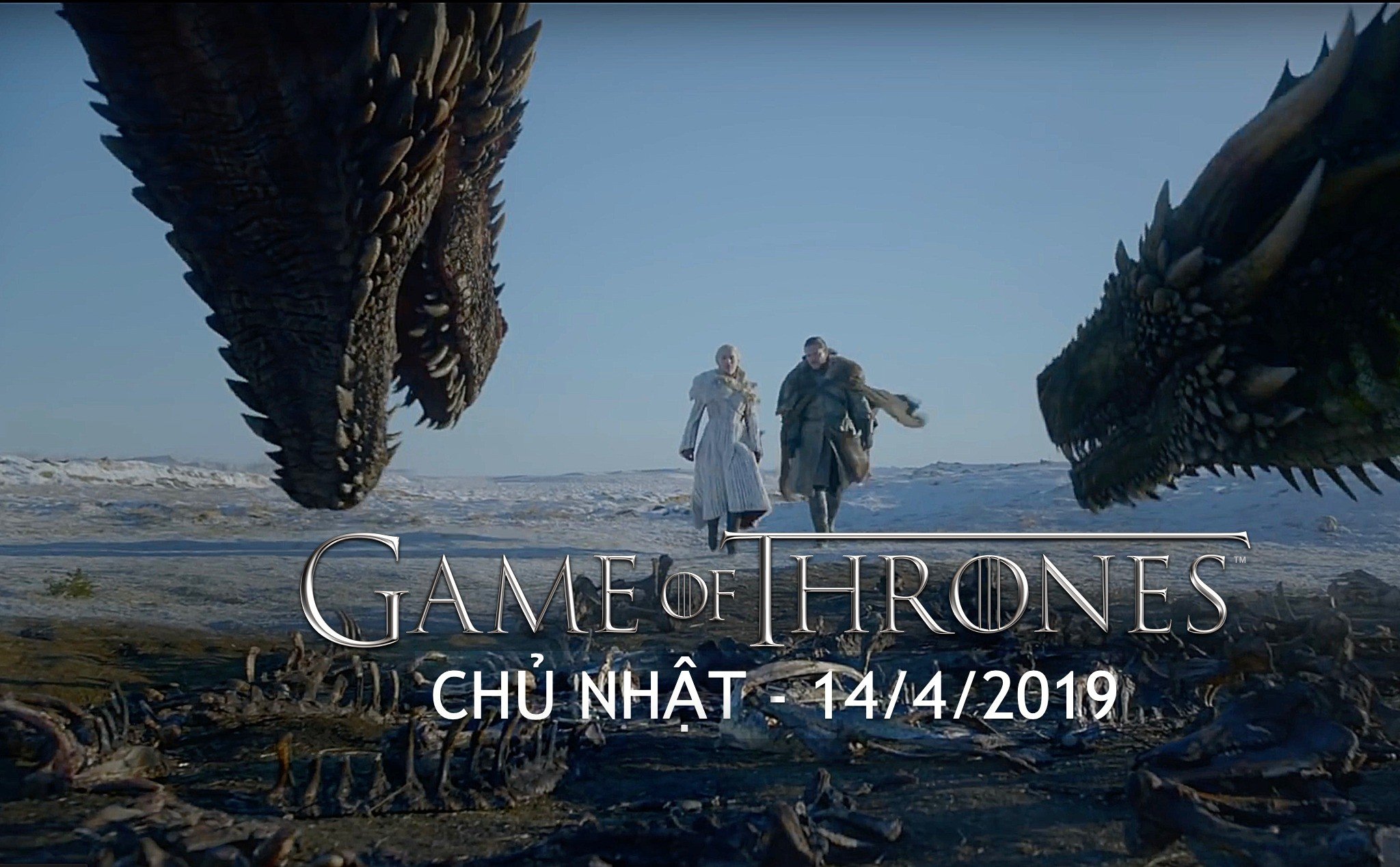 Mời xem Trailer Game Of Thrones phần cuối cùng. Tivi sẽ chiếu ngày 14/4/2019