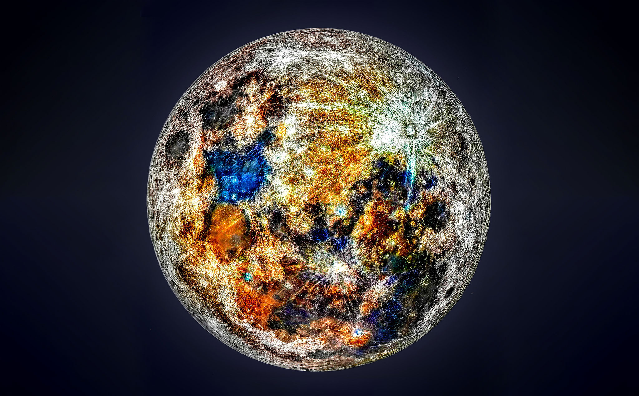 Đây là hình ảnh chi tiết bề mặt của mặt trăng sau khi được ghép bởi hơn 150.000 ảnh chụp từ trái đất