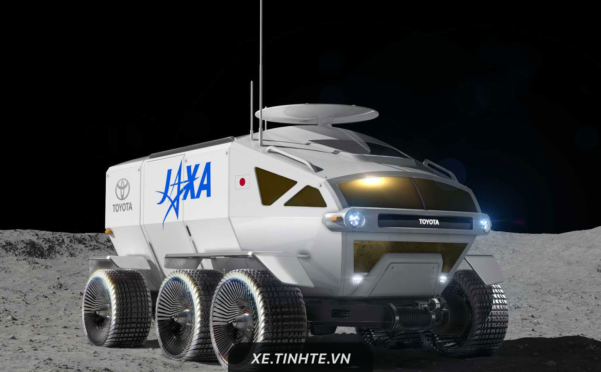 Toyota đang phát triển xe có người lái để di chuyển trên Mặt Trăng, phóng lên vào năm 2029