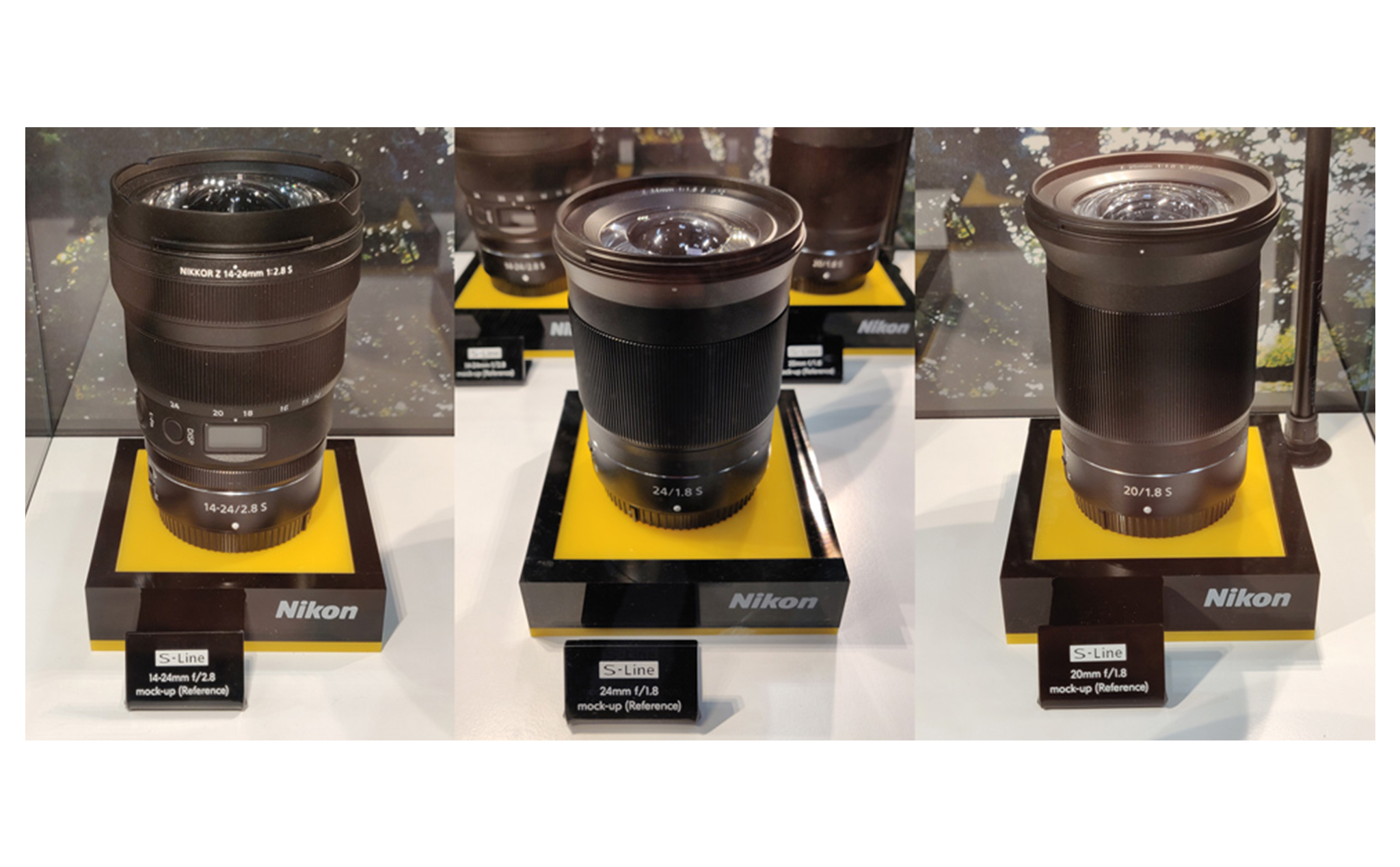 Hình ảnh mới nhất về 6 ống kính Nikon Z được trưng bày tại The Photography Show 2019