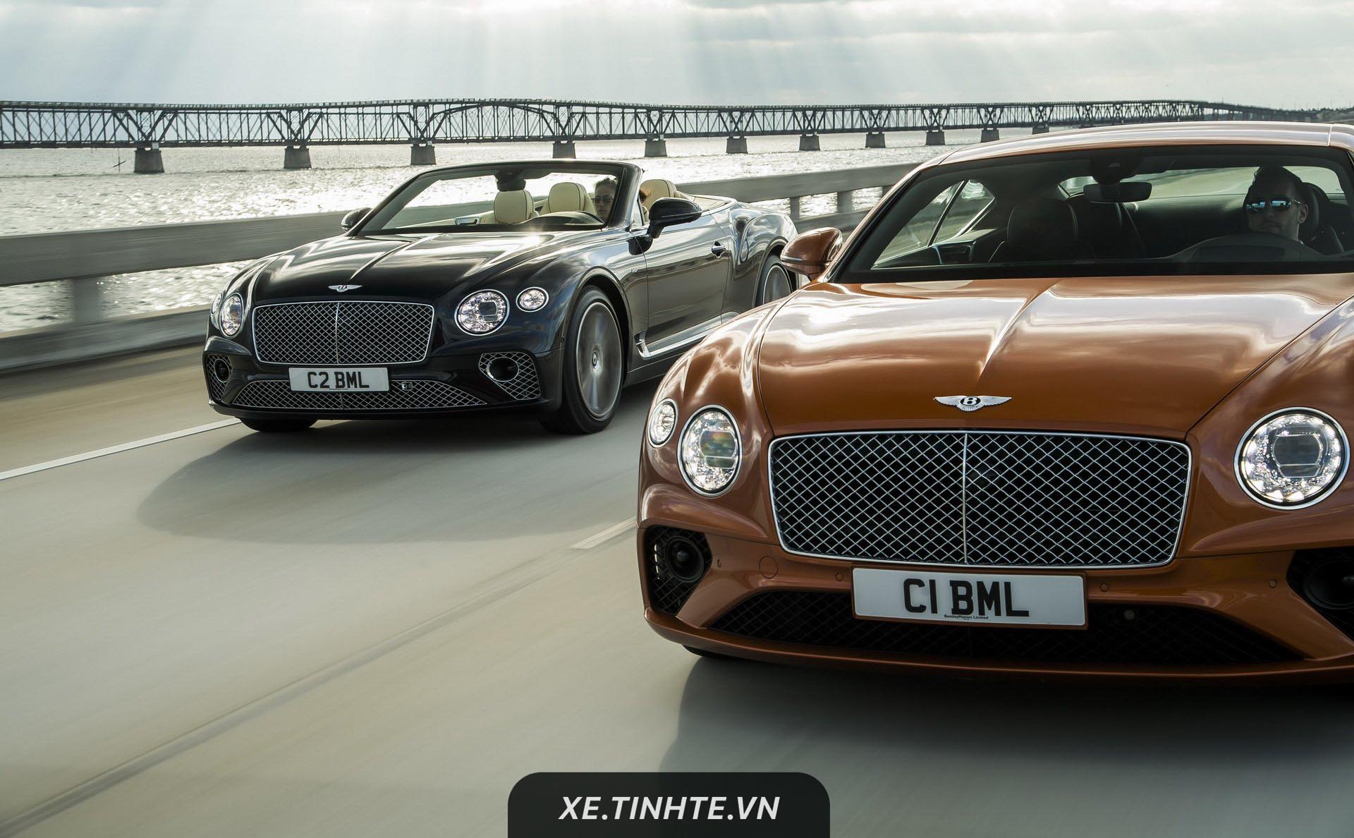 Bentley ra mắt Continental GT V8 2019 với động cơ 542 mã lực, 318 km/h, công nghệ ngắt xy lanh