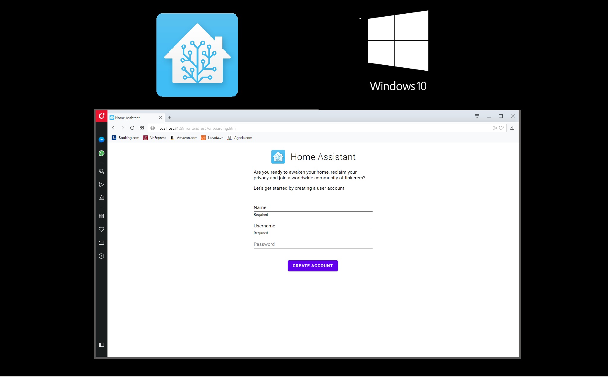 [HASS] Hướng dẫn cài & trải nghiệm Home Assistant trên Windows 10