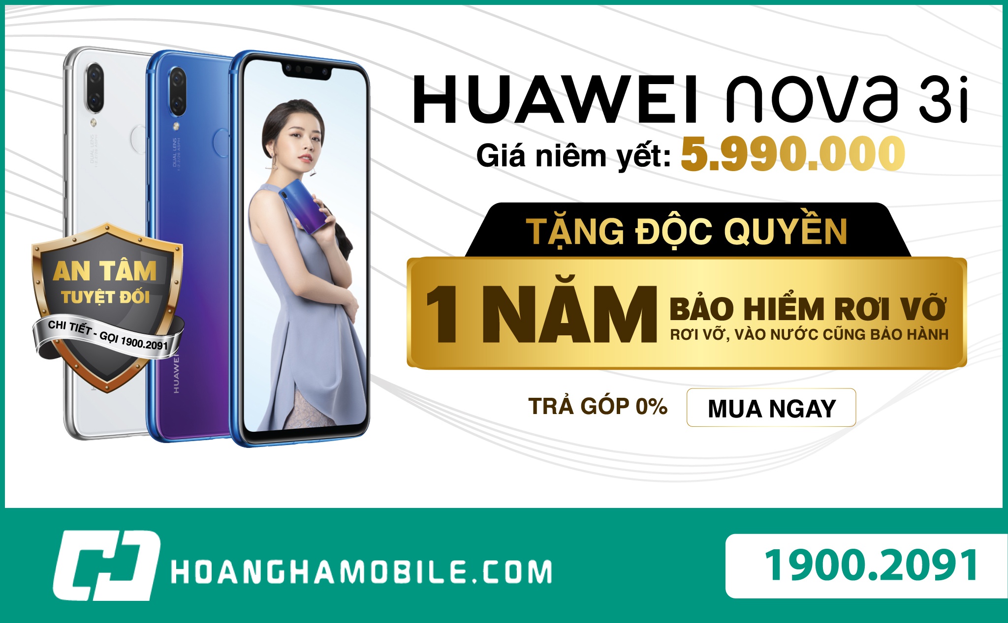 [QC] Huawei Nova 3i lần đầu nhận đặc quyền cực khủng