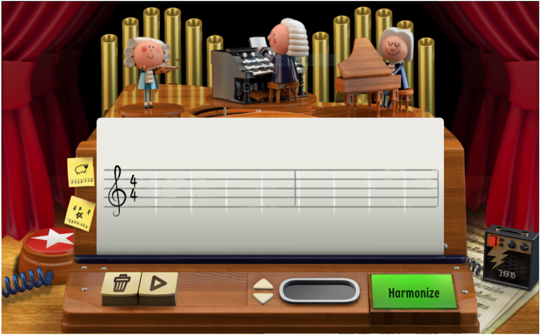 Google Doodle sử dụng AI tạo ra các bản hoà âm kỷ niệm 334 năm sinh nhật Nhạc sỹ J.S.Bach