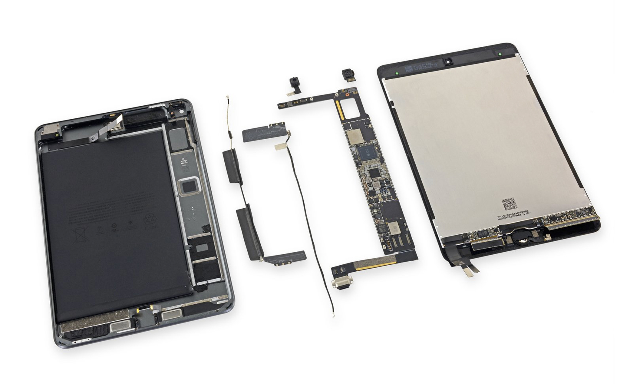 Mổ bụng bên trong iPad Mini mới: Nhiều keo, pin khó thay thế, RAM 3 GB, iFixit chấm 2 điểm
