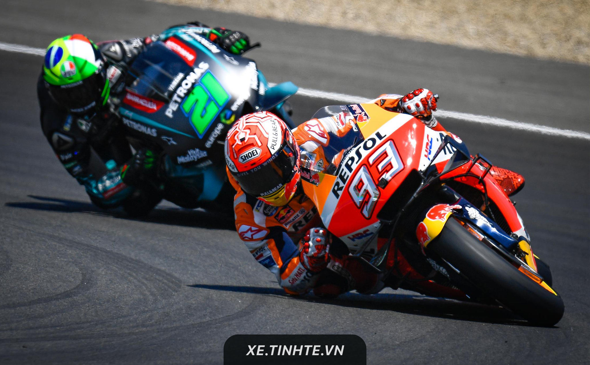 #MotoGP19: Marquez trở lại ngôi đầu sau chiến thắng thuyết phục ở quê nhà