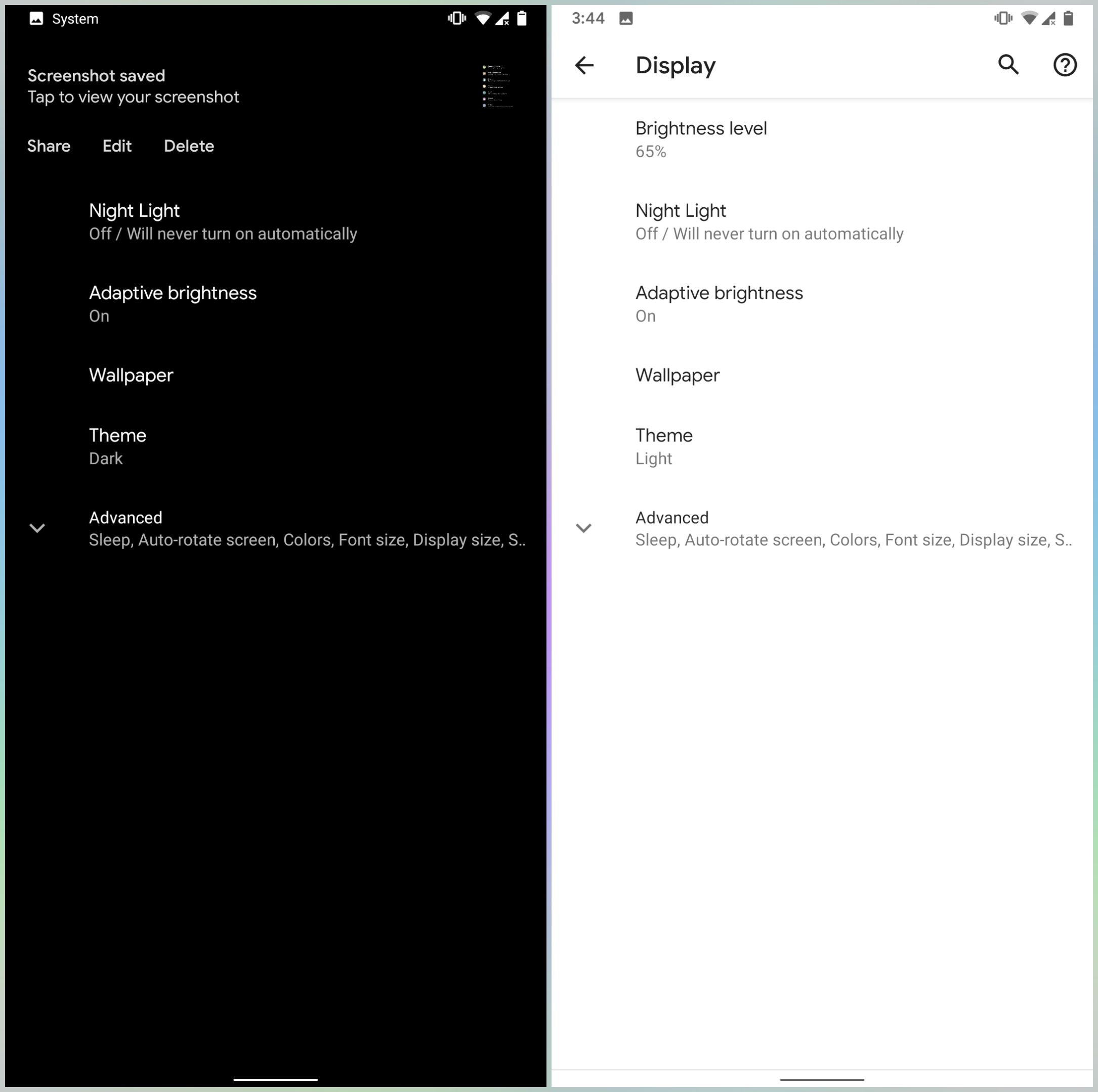 Dùng thử giao diện Dark Mode trên Android 10 beta 3