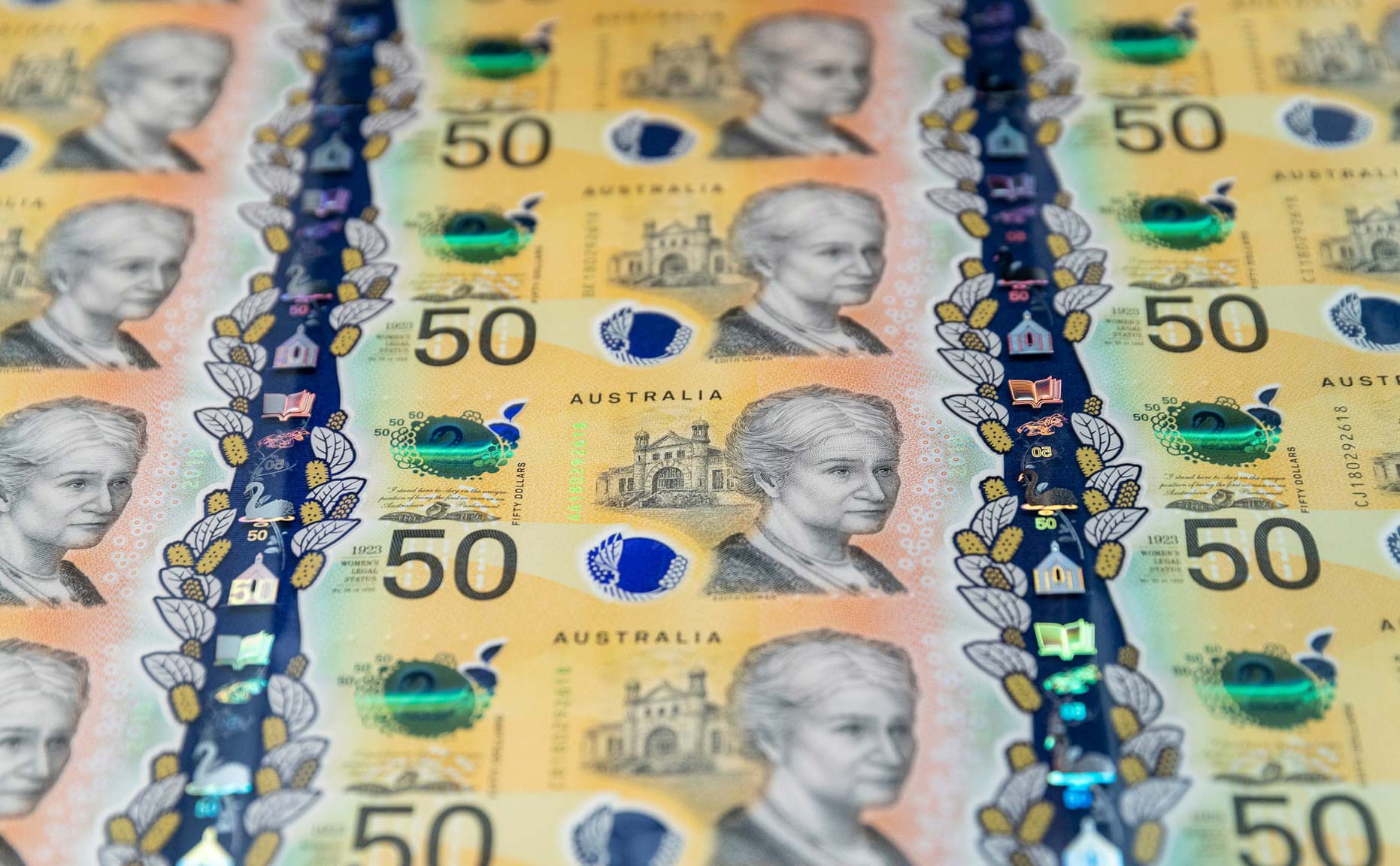 400 triệu tờ tiền 50 đô Úc bị sai chính tả