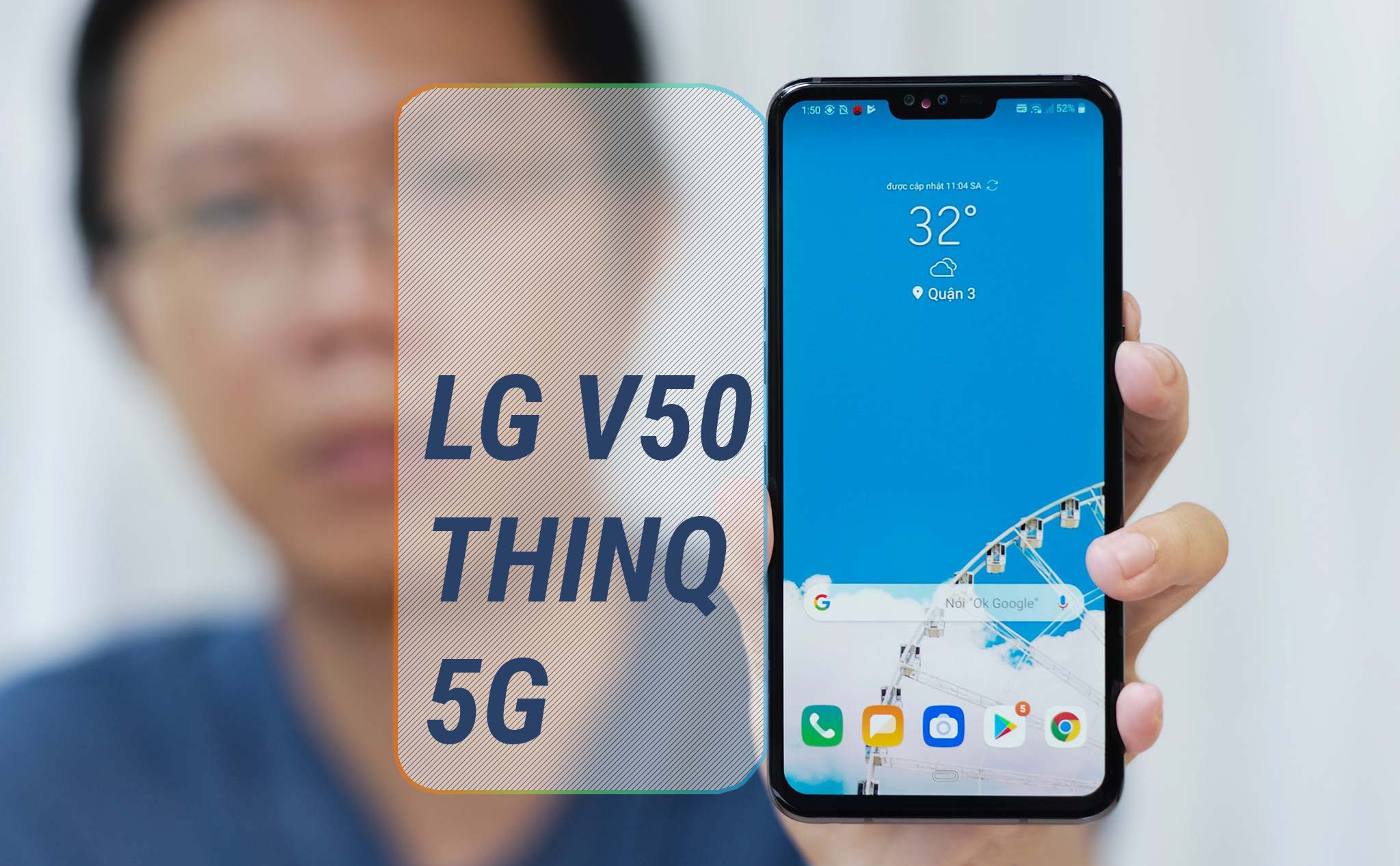 Trên tay LG V50 ThinQ: chiếc điện thoại "gập lại được" an toàn nhất hiện nay!