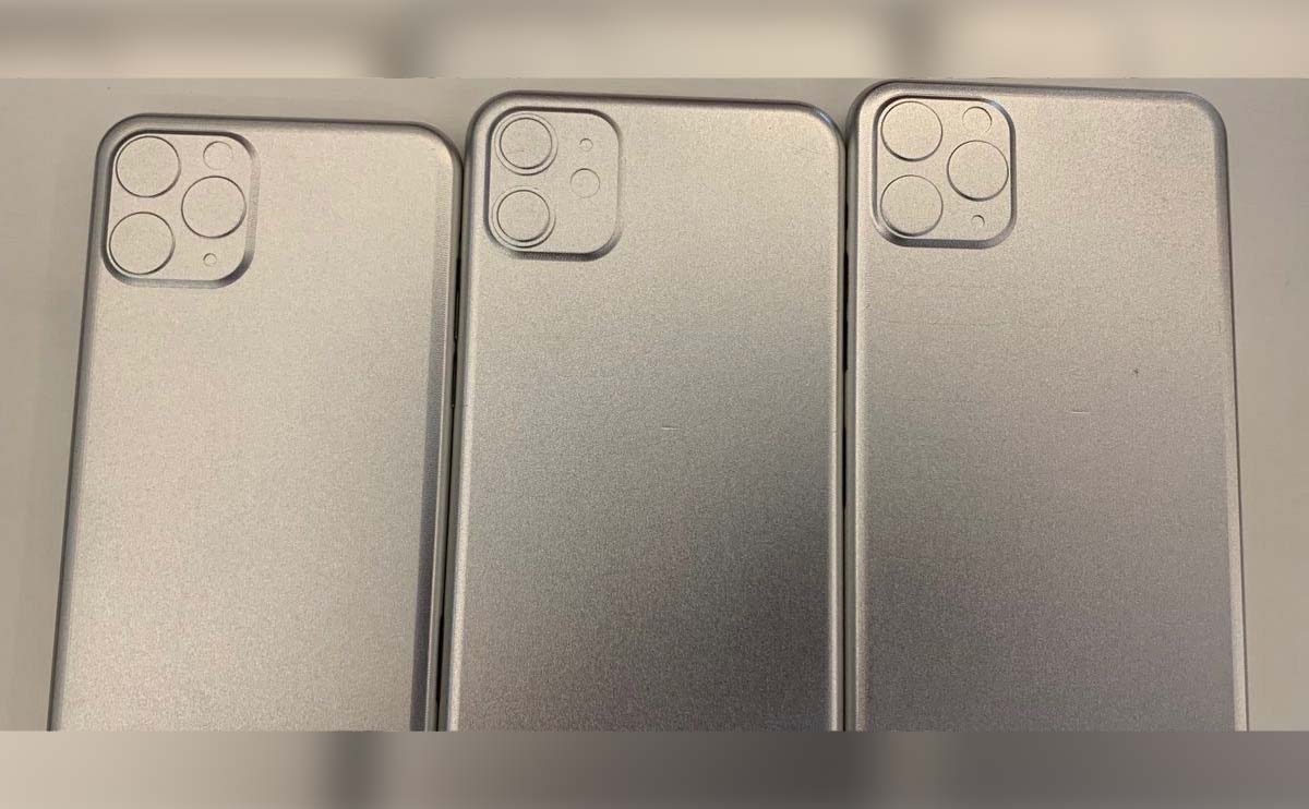 Thêm hình ảnh khuôn đúc case, phụ kiện iPhone XI, XI Max và XR 2019: cả 3 đều có cụm camera vuông