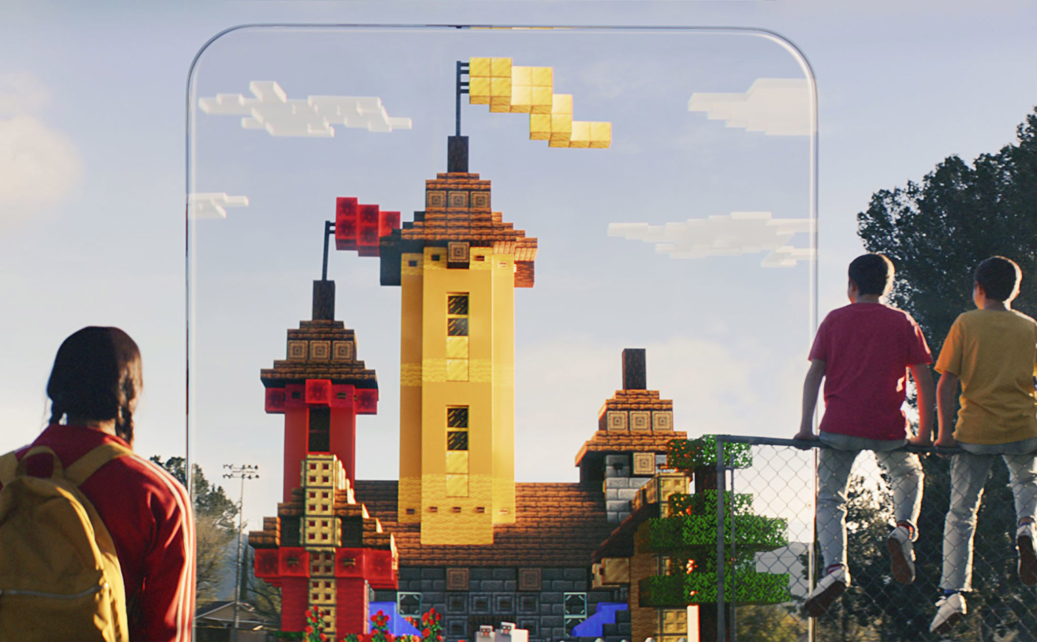 Microsoft công bố Minecraft Earth, game thực tế ảo tăng cường chơi y hệt như Pokemon GO