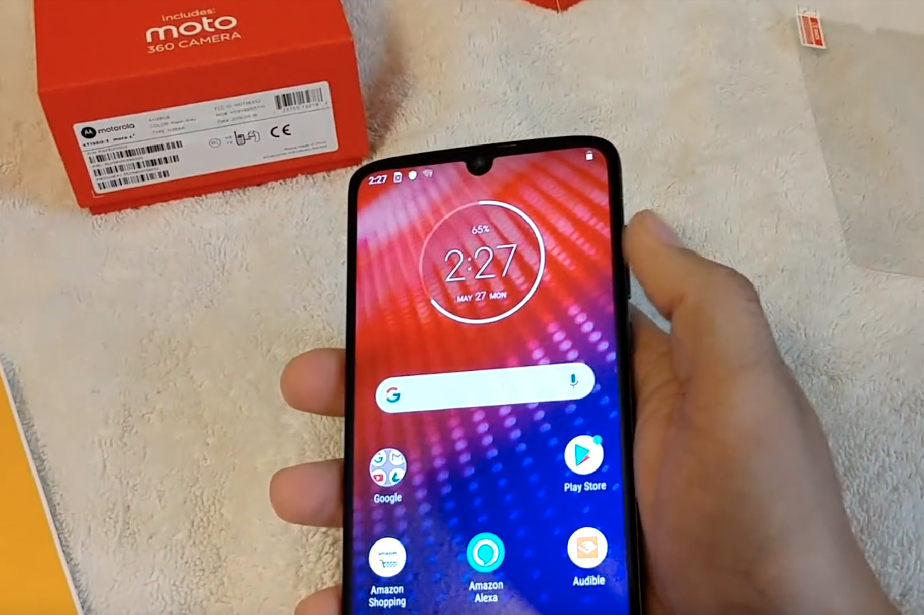 Video trên tay chiếc Motorola Moto Z4 chưa được giới thiệu