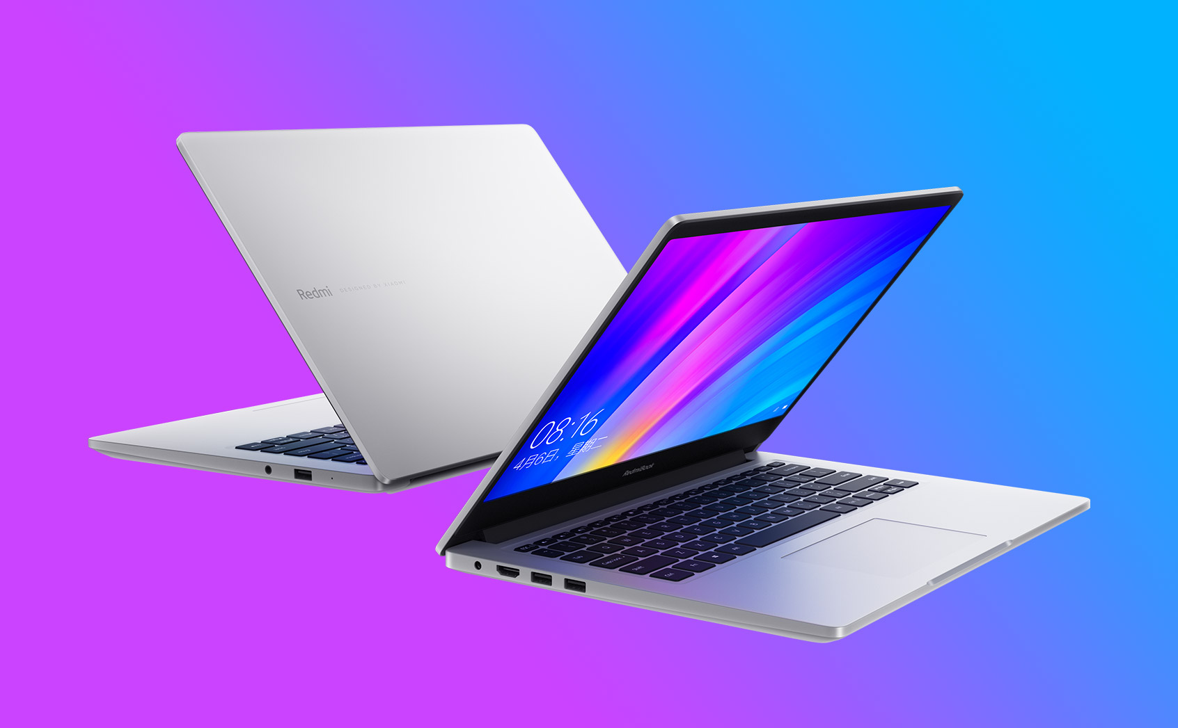 RedmiBook 14: laptop 14" nhẹ 1,5kg, GPU rời, SSD tối đa 512GB, giá từ 580$