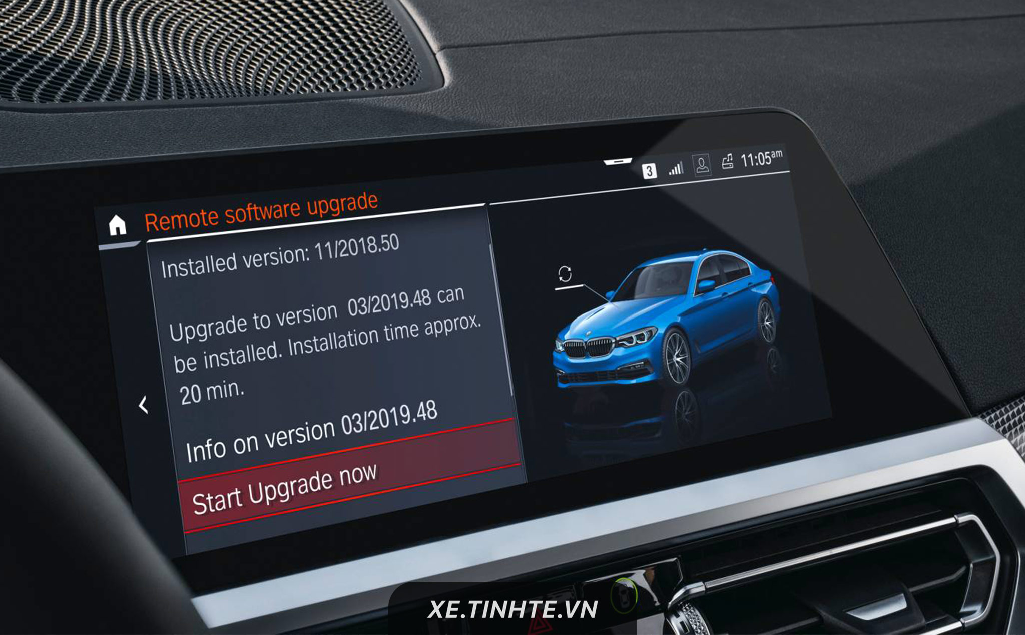 Hệ điều hành 7.0 của xe BMW có thể cập nhật online, thêm tính năng mới, có trợ lý ảo thông minh