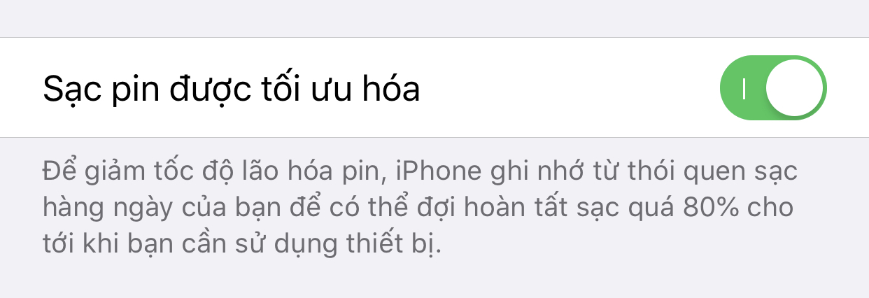 iOS 13 sẽ giúp iPhone khỏi bị chai pin bằng cách không sạc đầy (chỉ lên 80%)
