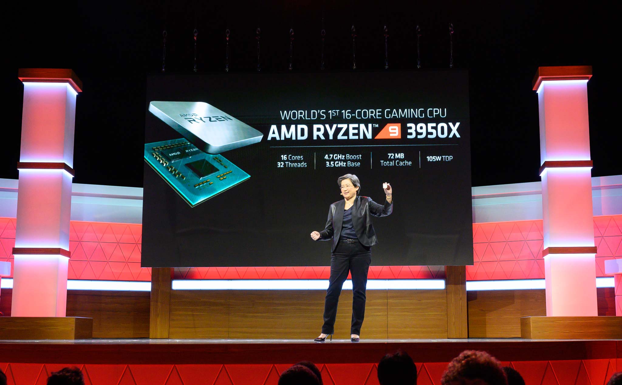 #E3 2019: AMD công bố Ryzen 9 3950X với 16 nhân, TDP 105W, giá $749