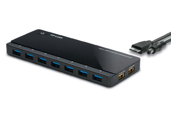 Đang tải TP-Link-9-Port-USB-3.0-Hub-with-7-USB-3.0-Data-Ports-and-2-Smart-Charging-USB-Ports.jpg…