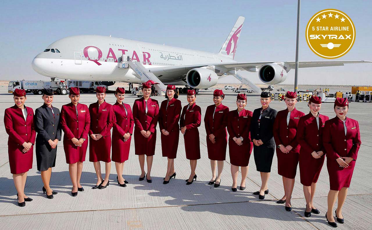 Skytrax 2019: Qatar Airways trở lại đầu bảng, Vietnam Airlines hạng 56, vẫn 4 sao
