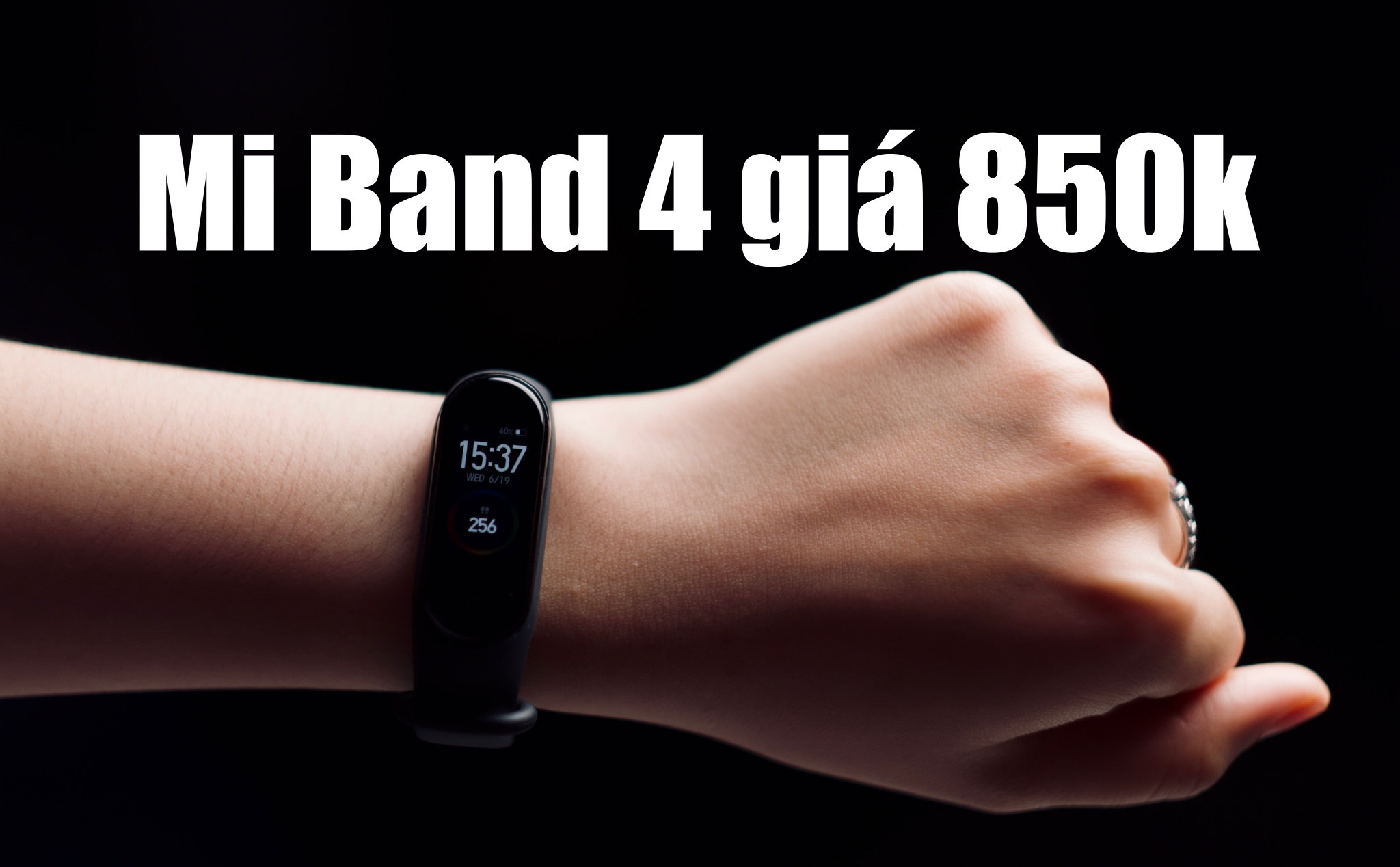 Xiaomi bán Mi Band 4 chính hãng: giá 850k, phải đến tháng 8 mới update Full Tiếng Việt